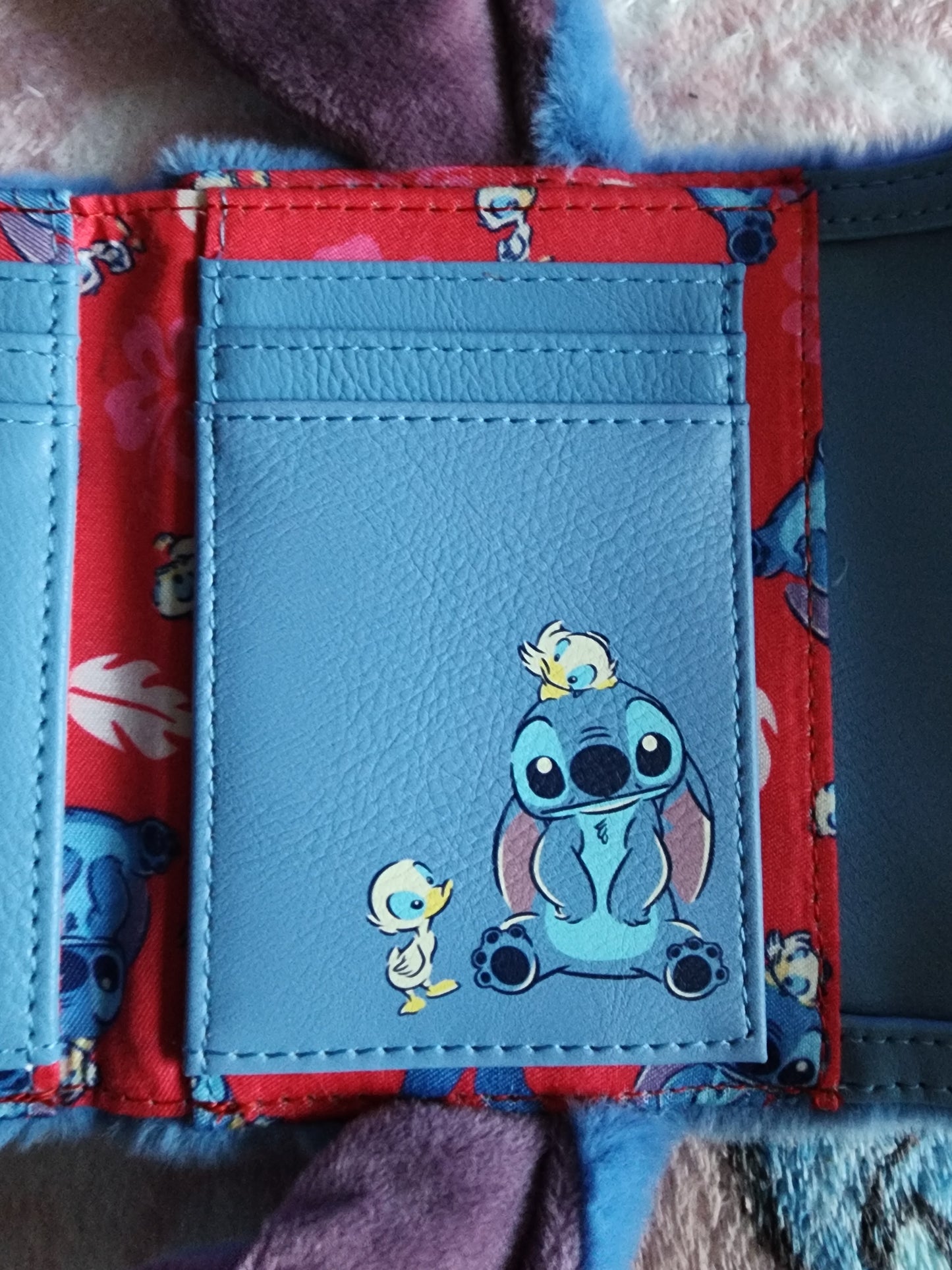 Our Universe Disney Stitch Fluffy Wallet