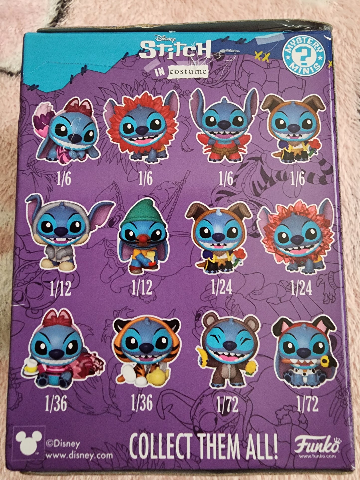 Funko Minis Disney Stitch in Costumes Mystery Figures