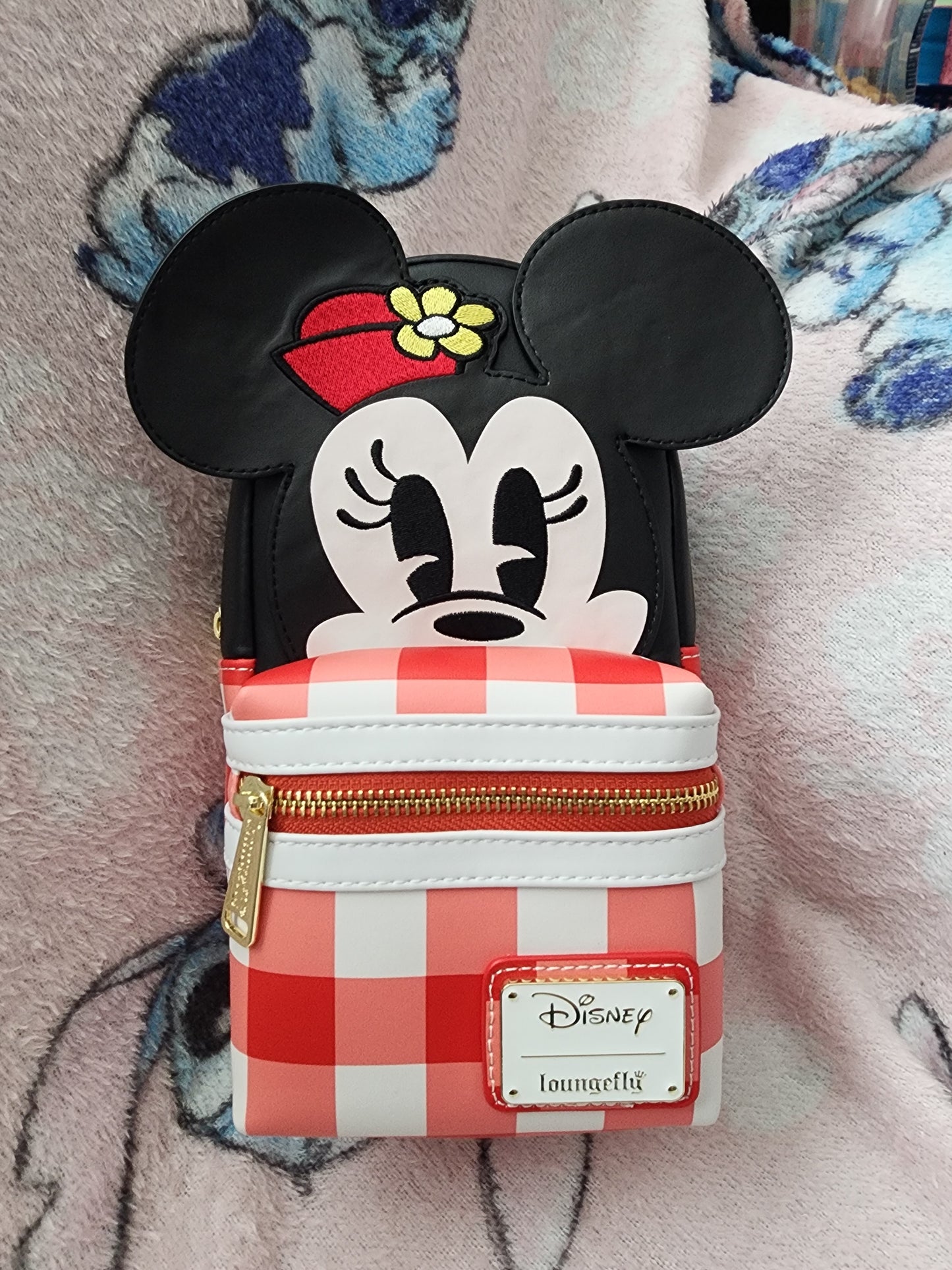 Loungefly Disney Minnie Mouse Crossbody Drink Holder Bag