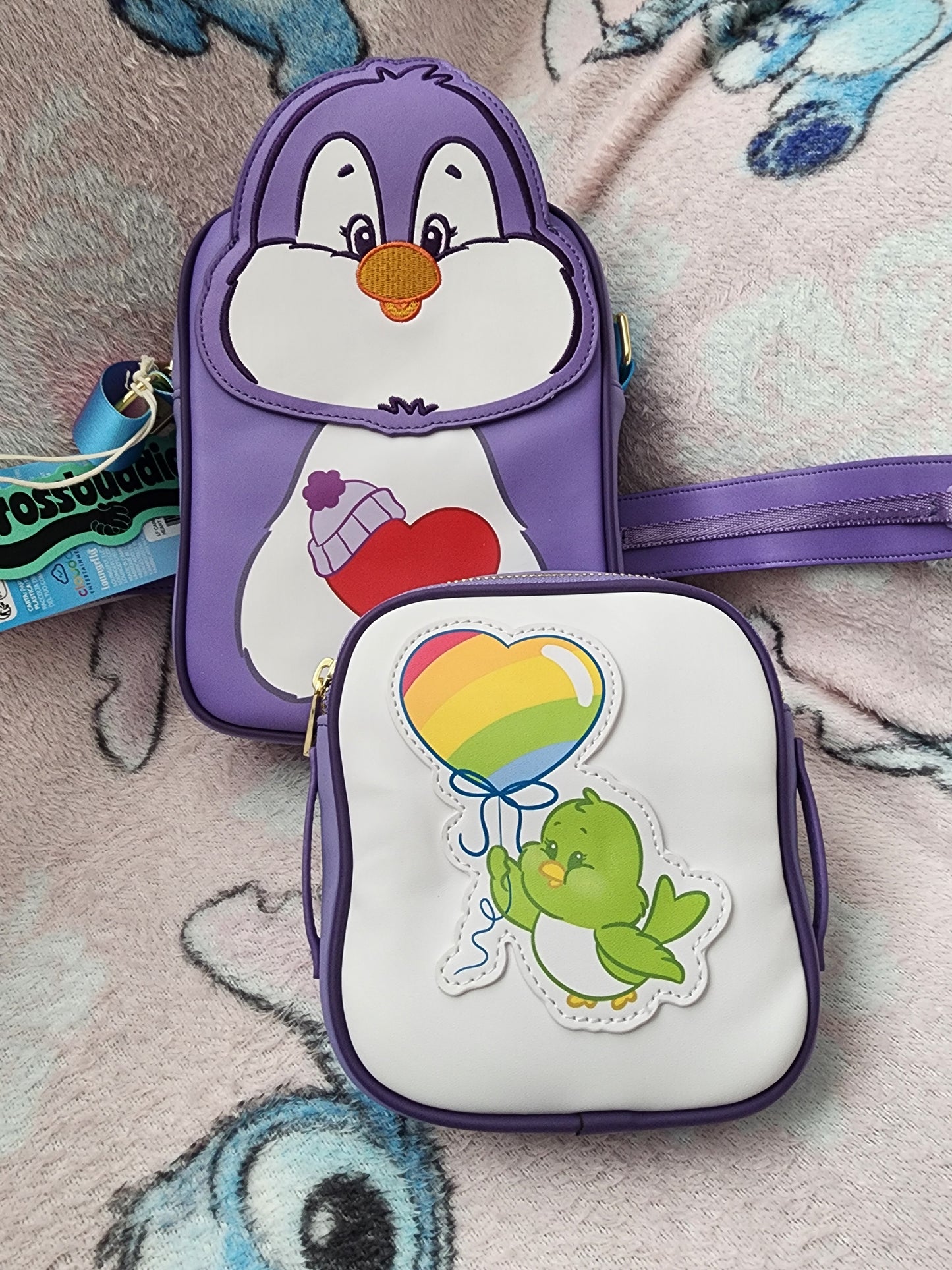 Loungefly Care Bears Crossbuddies Bag