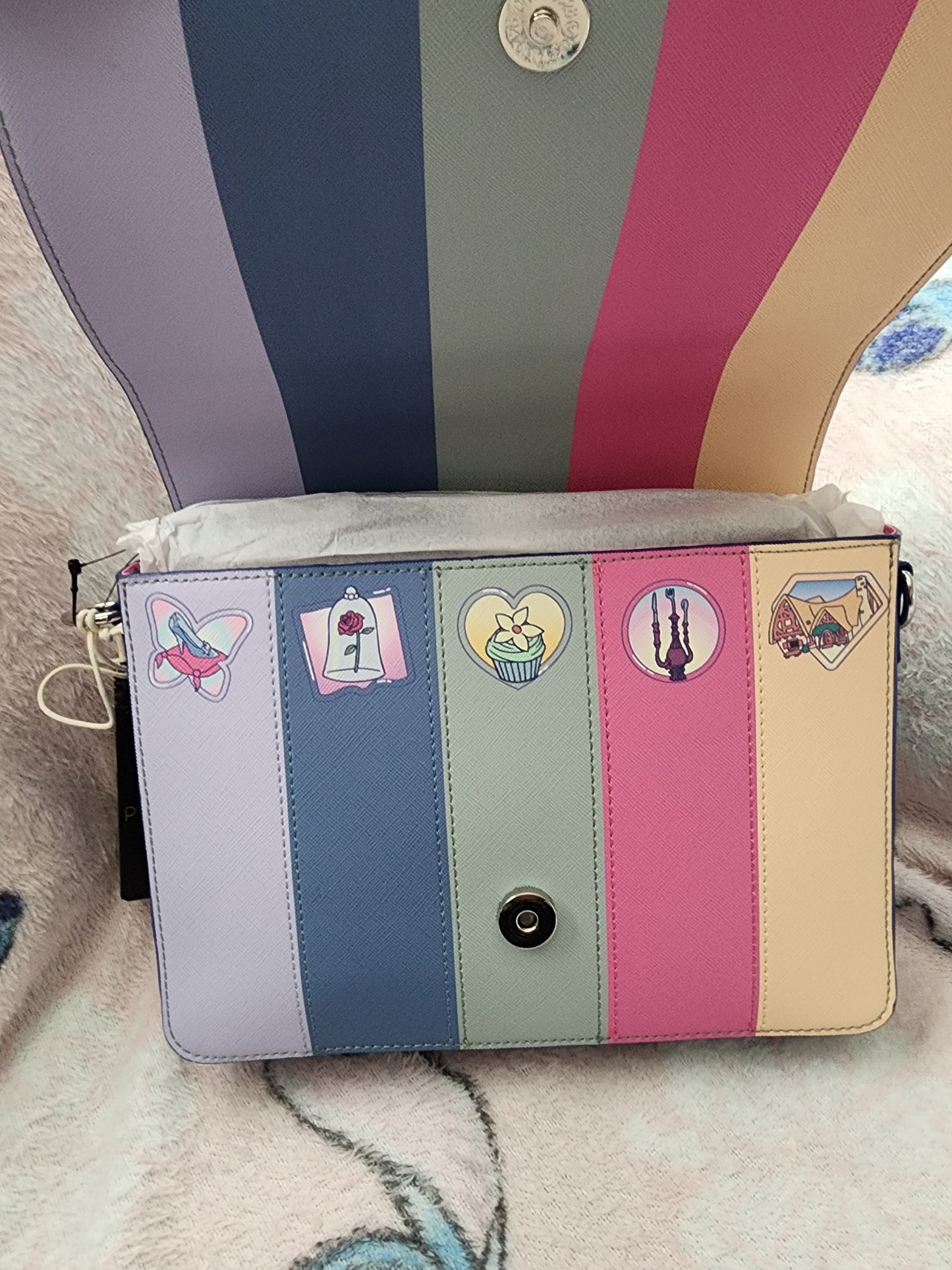 Loungefly Disney Princess Manga Crossbody Bag