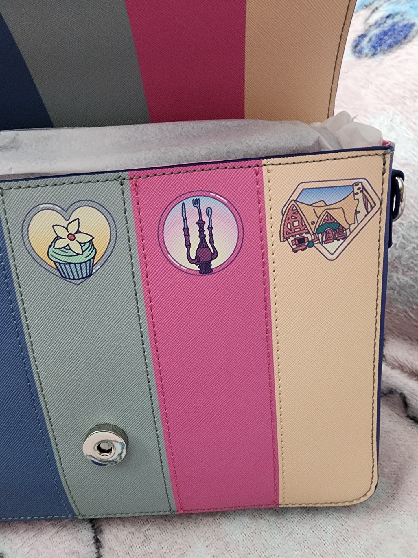 Loungefly Disney Princess Manga Crossbody Bag