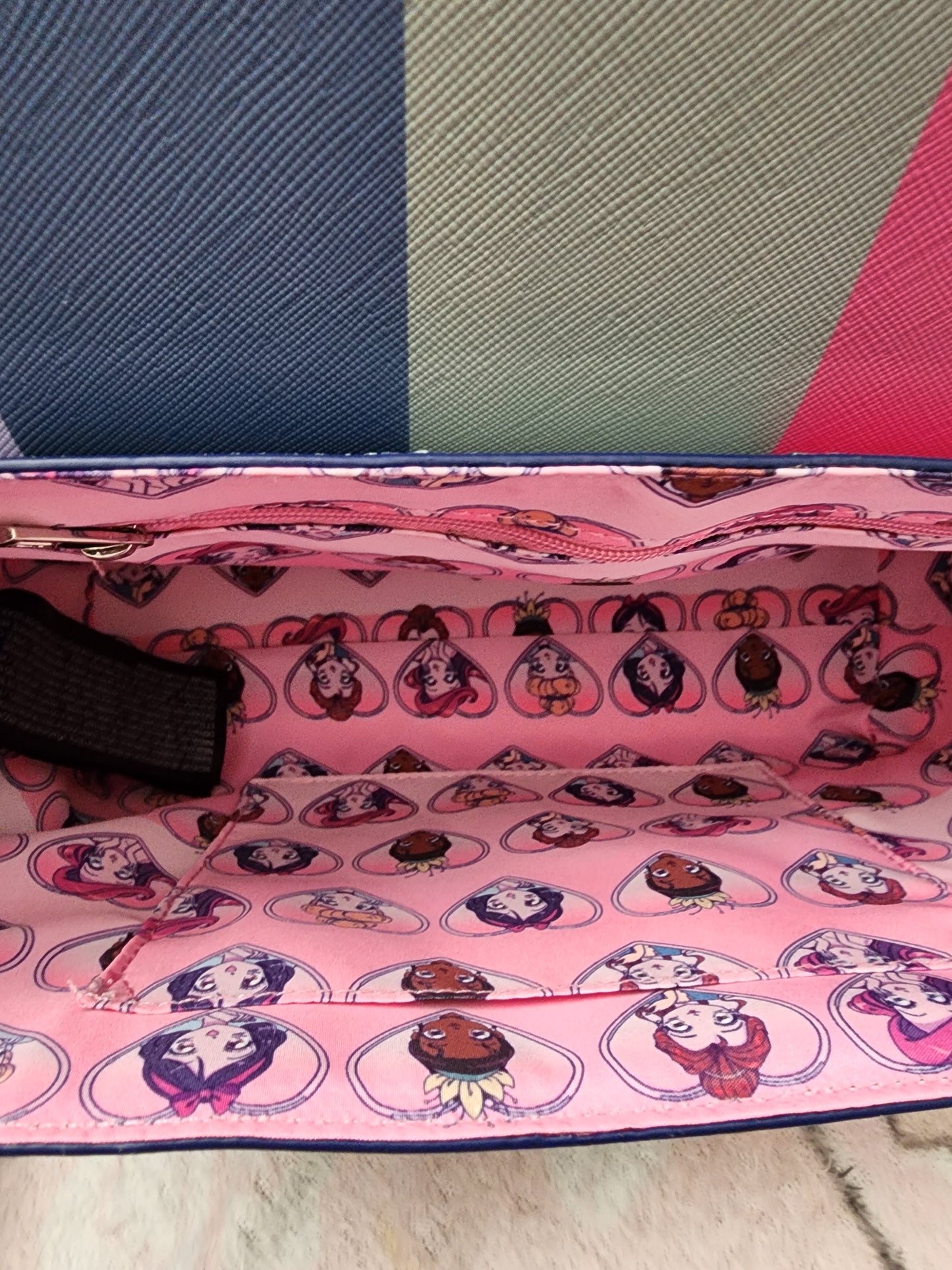 Loungefly Disney Princess Manga Crossbody Bag