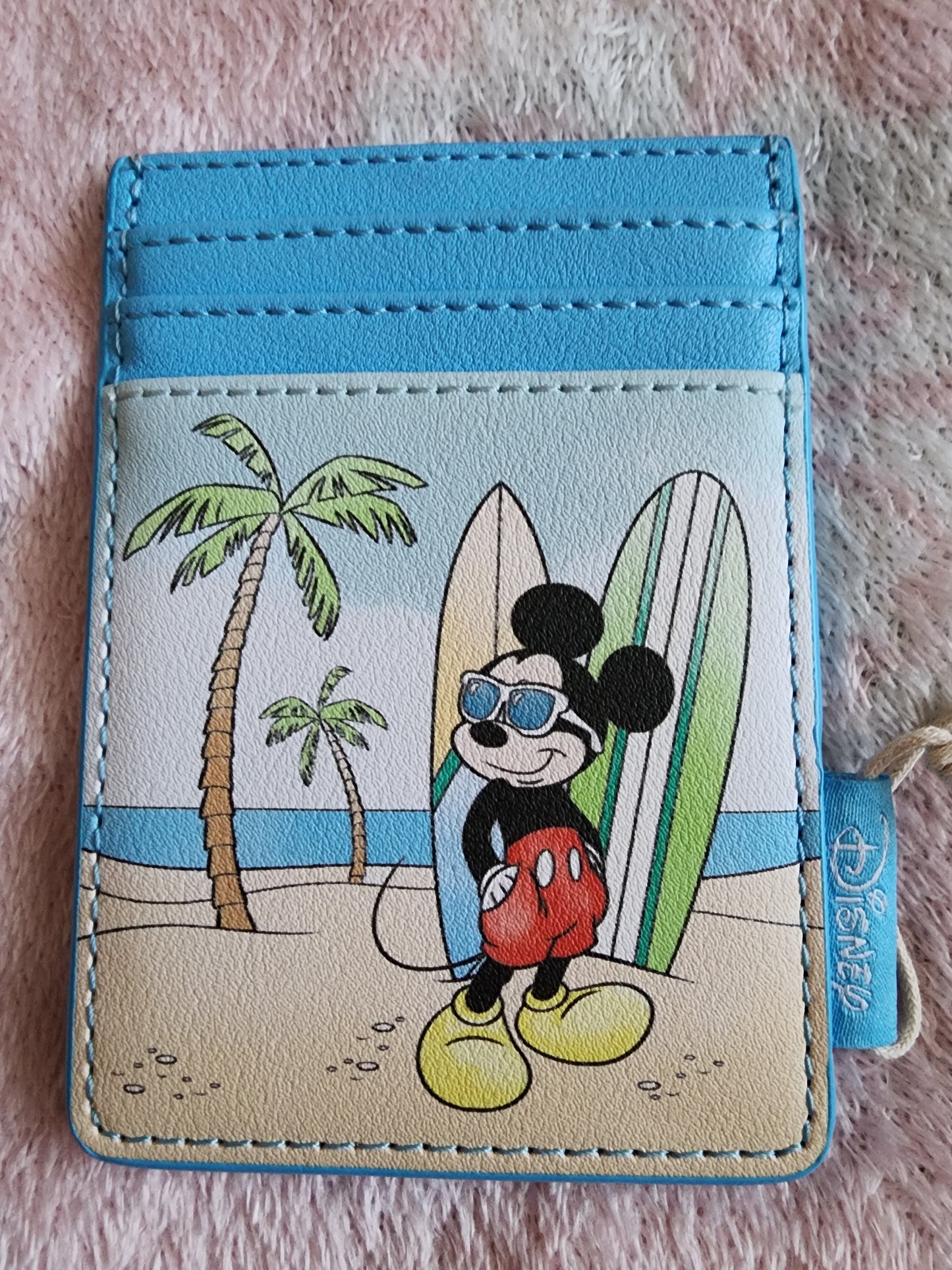 Loungefly Disney Mickey and Friends a Day at the Beach Card Holder