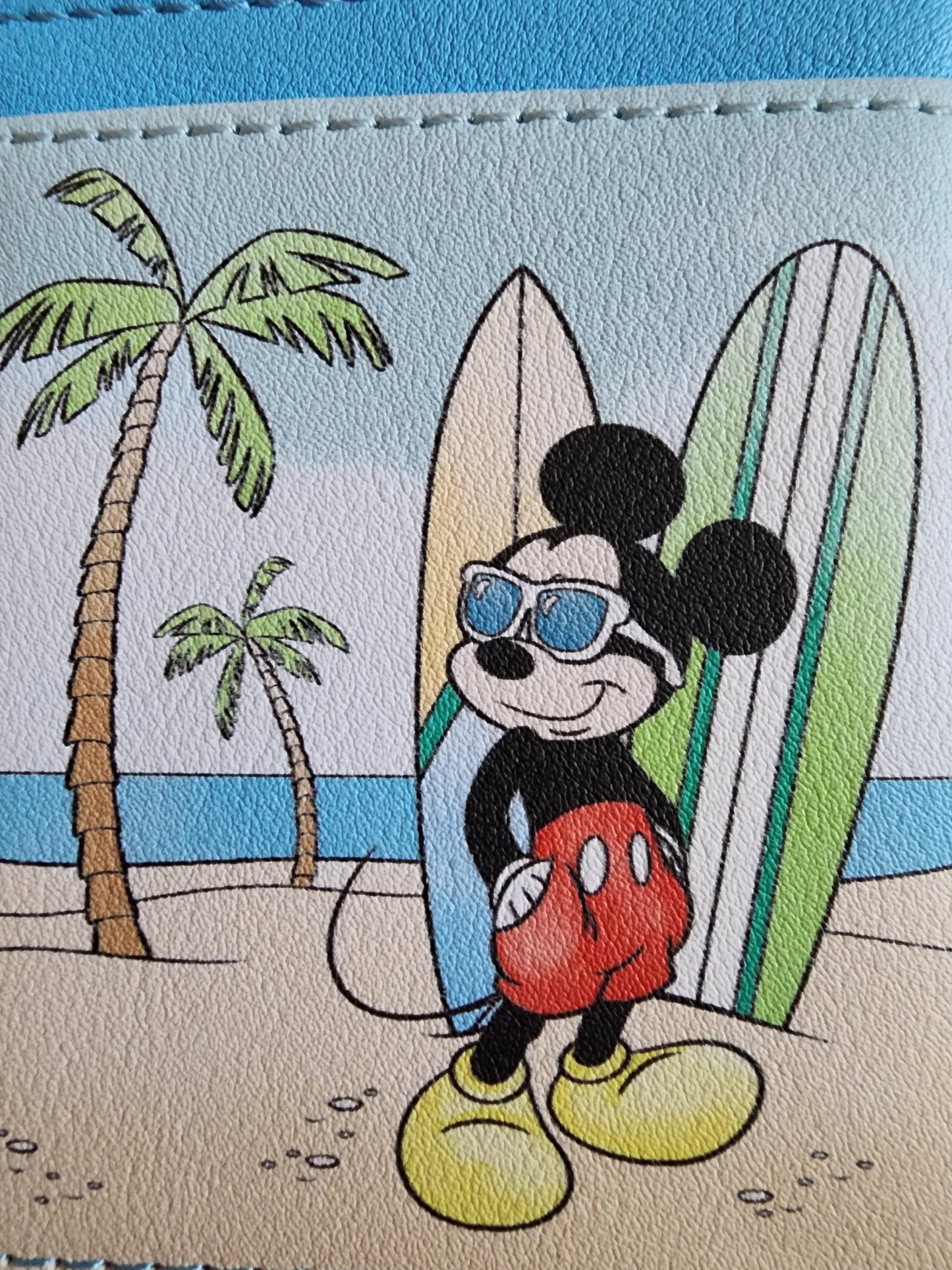 Loungefly Disney Mickey and Friends a Day at the Beach Card Holder