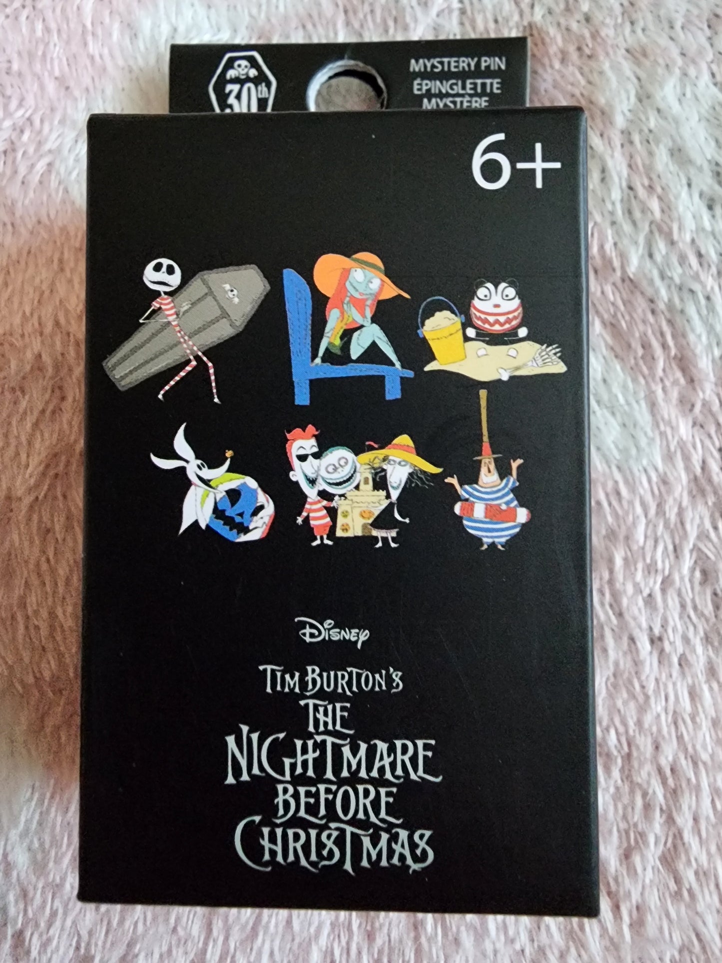 Loungefly Disney Nightmare Before Christmas at the Beach Mystery Pins