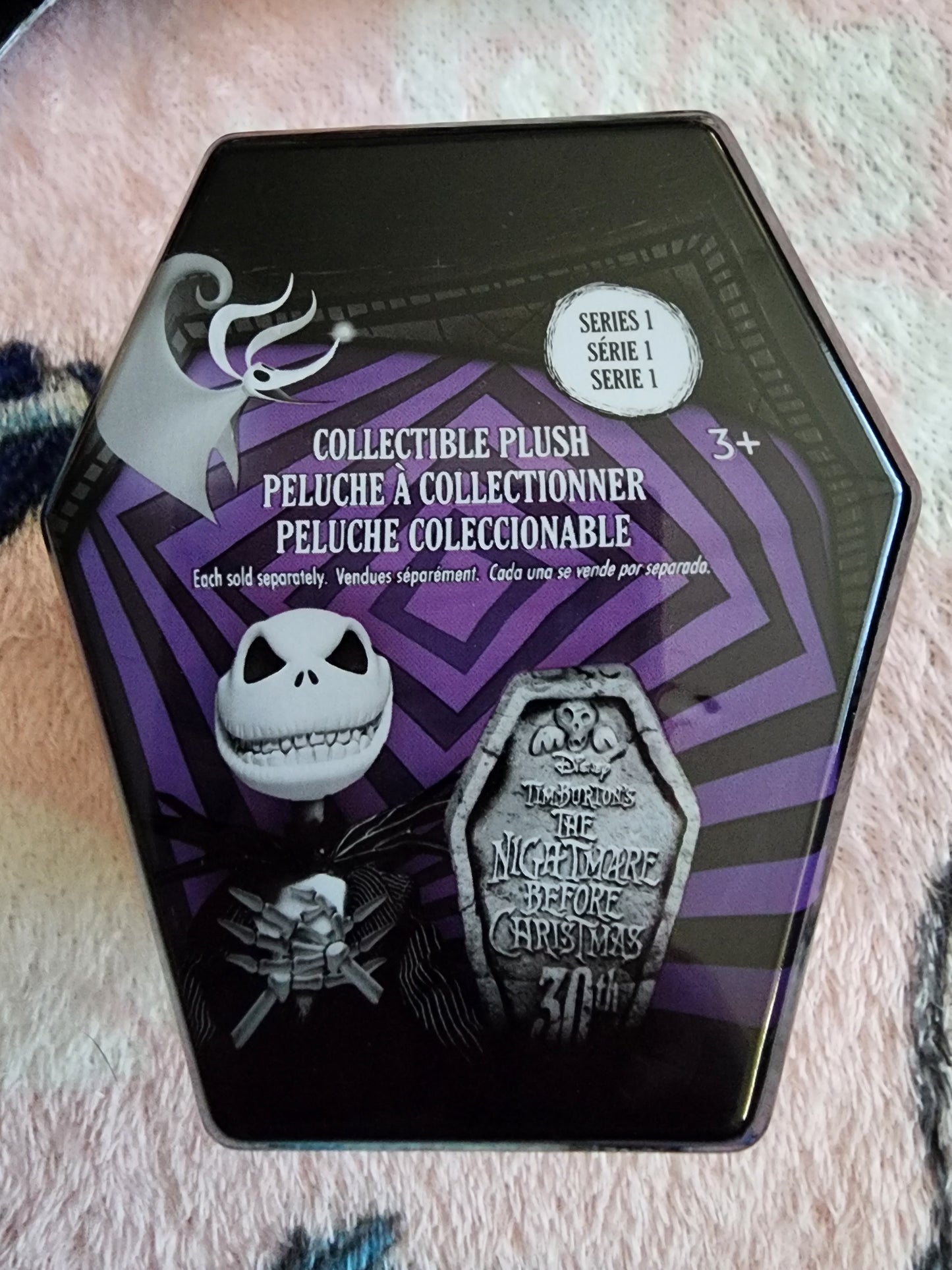 Disney Nightmare Before Christmas 30th Anniversary Plush Mystery Coffin Toys