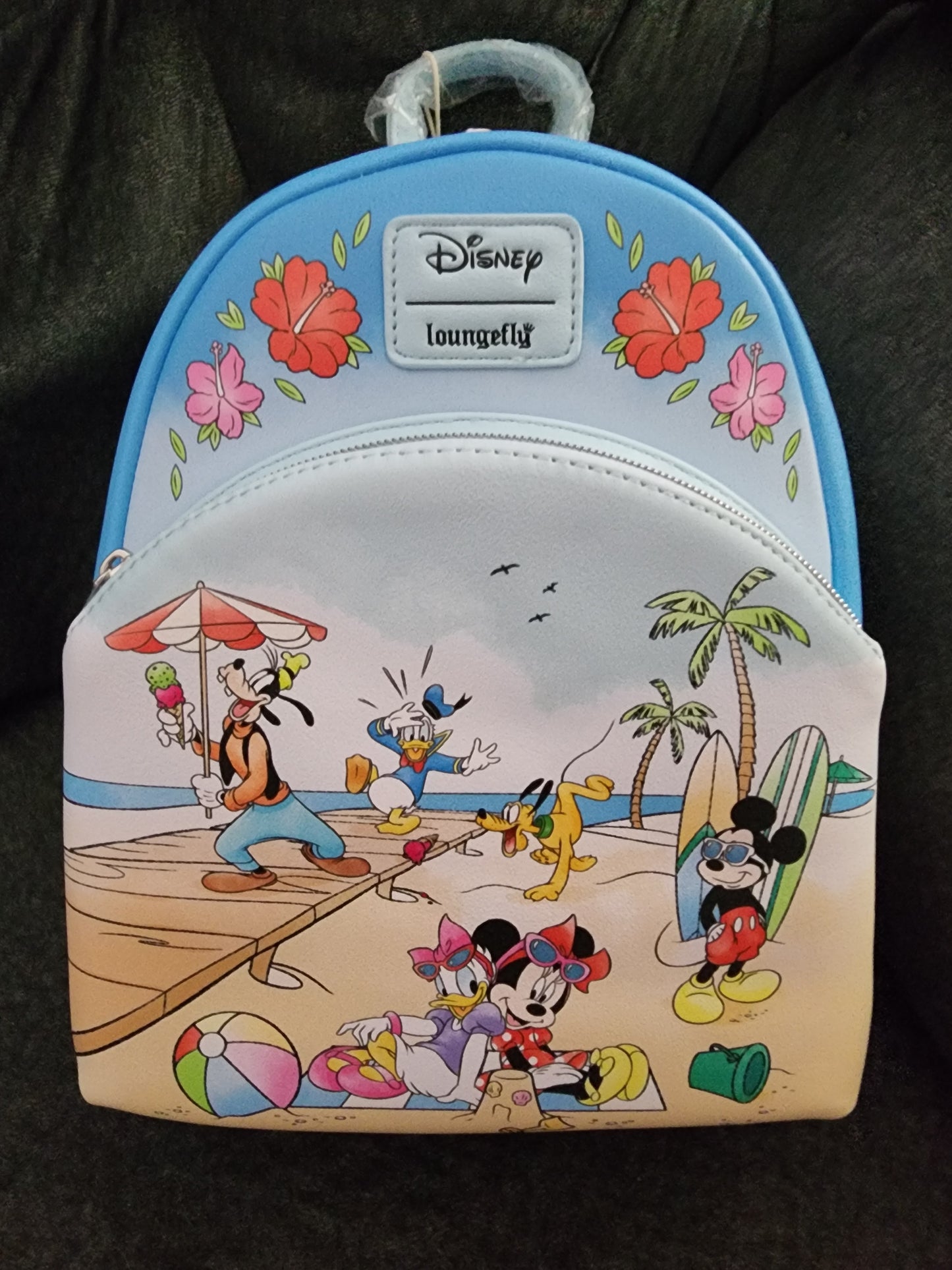Loungefly Disney Mickey and Friends a Summer Day at the Beach Backpack