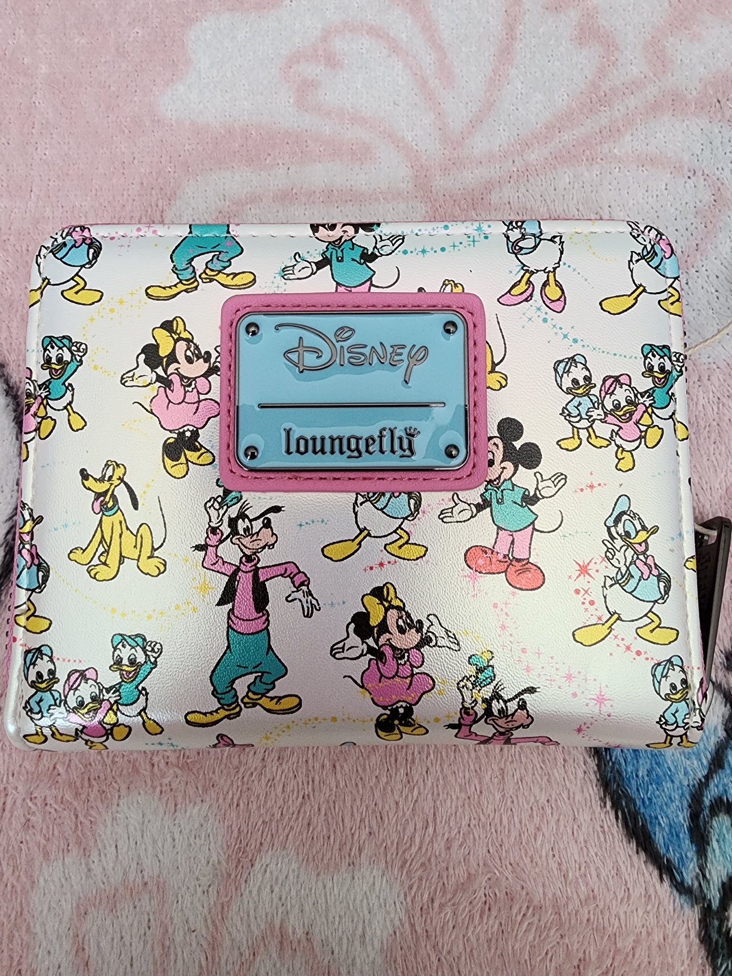 Loungefly Disney Mickey and Friends 100th Anniversary Wallet