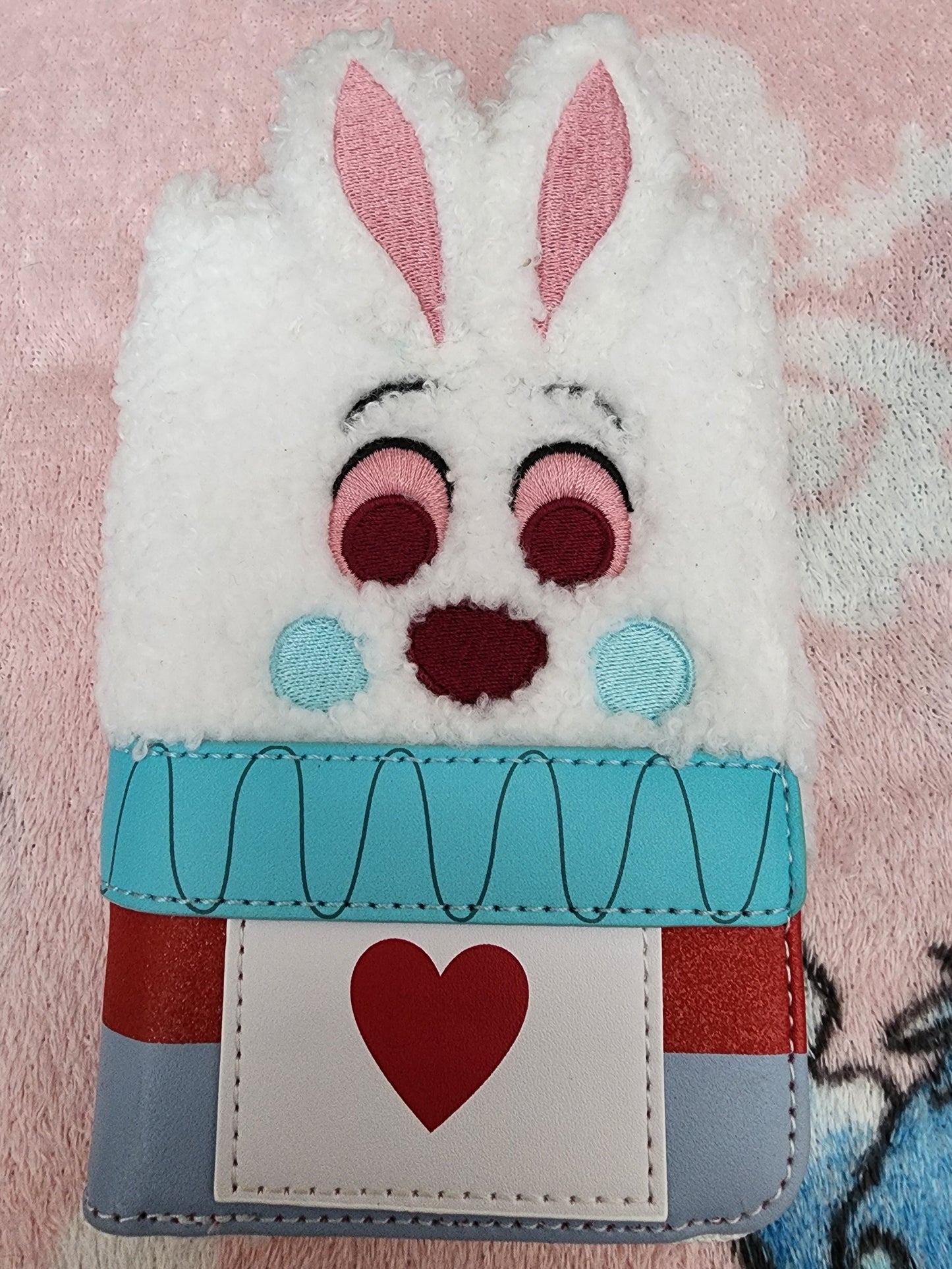 Loungefly Disney White Rabbit from Alice in Wonderland Wallet