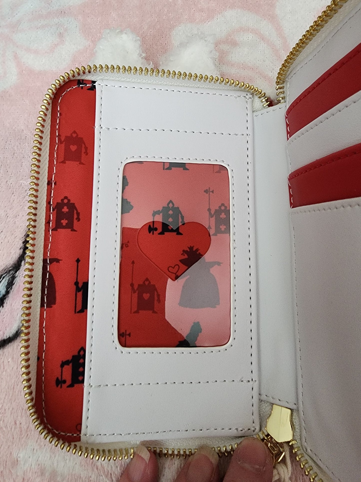 Loungefly Disney White Rabbit from Alice in Wonderland Wallet