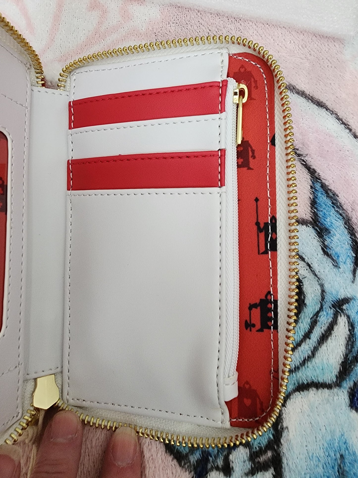 Loungefly Disney White Rabbit from Alice in Wonderland Wallet