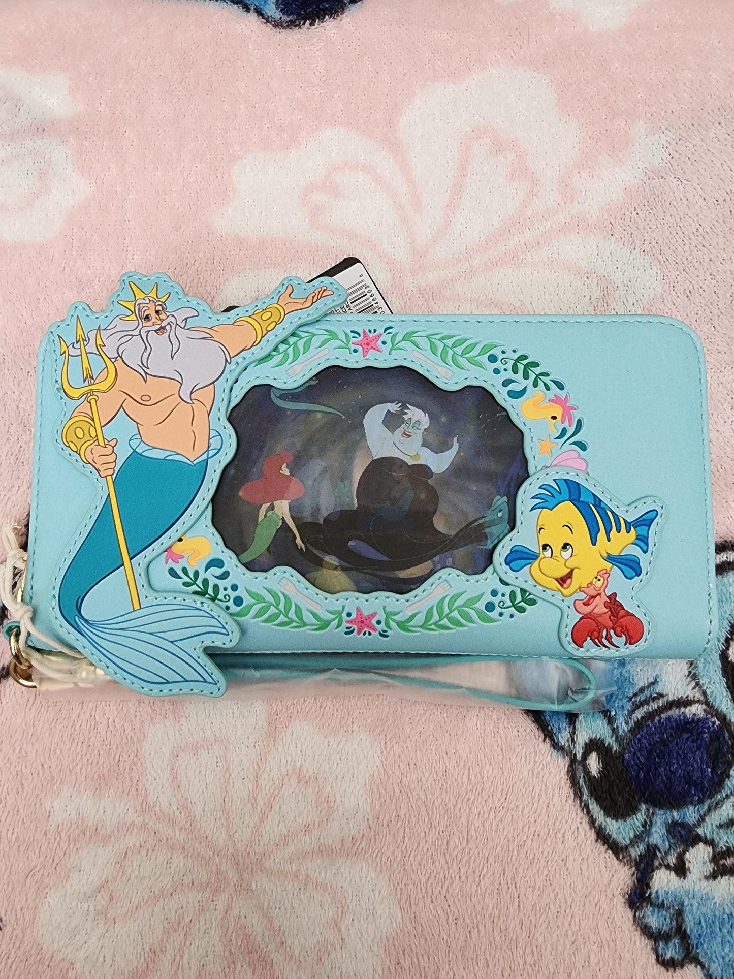 Loungefly Disney Little Mermaid Holographic Wallet