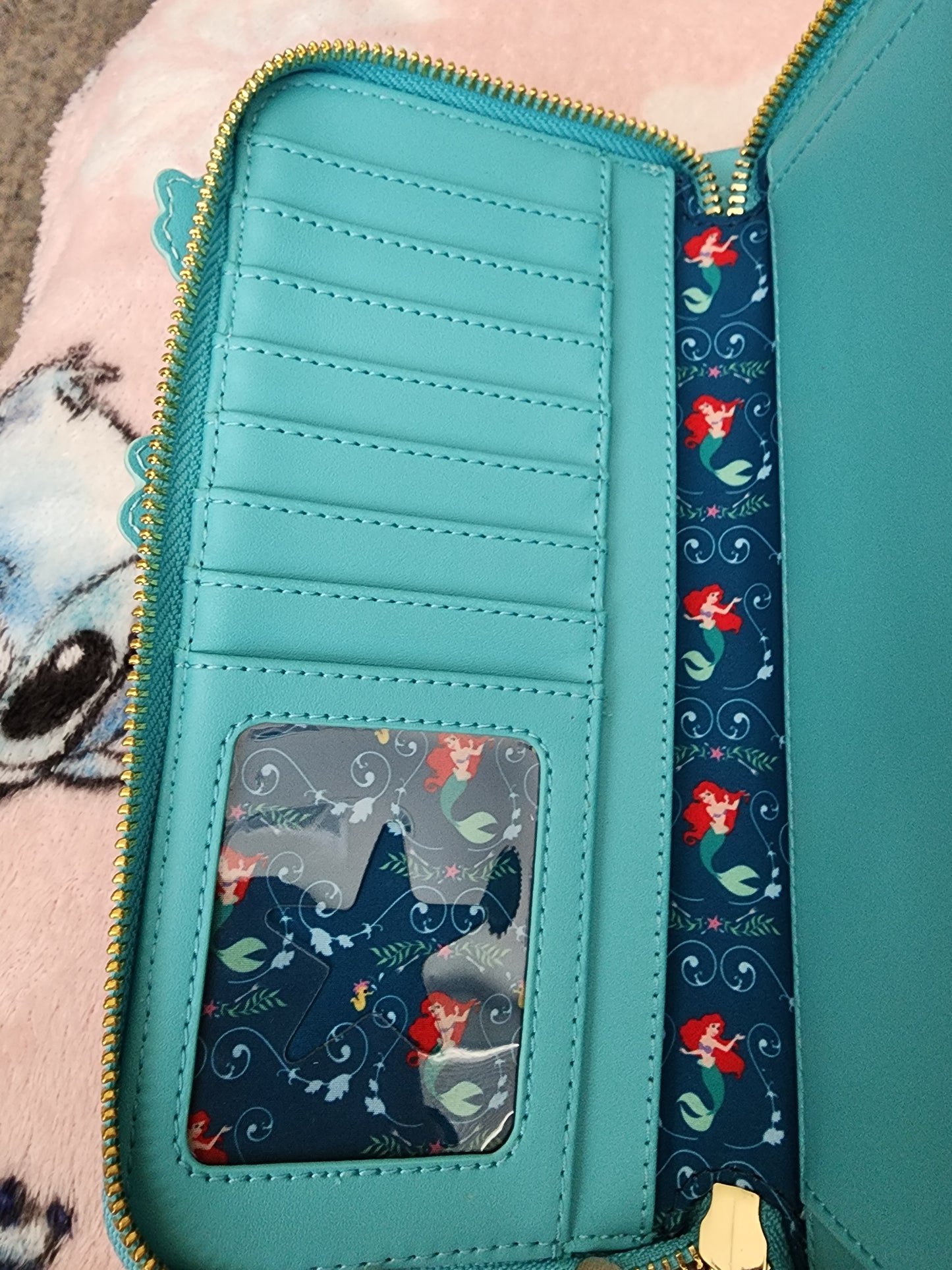 Loungefly Disney Little Mermaid Holographic Wallet