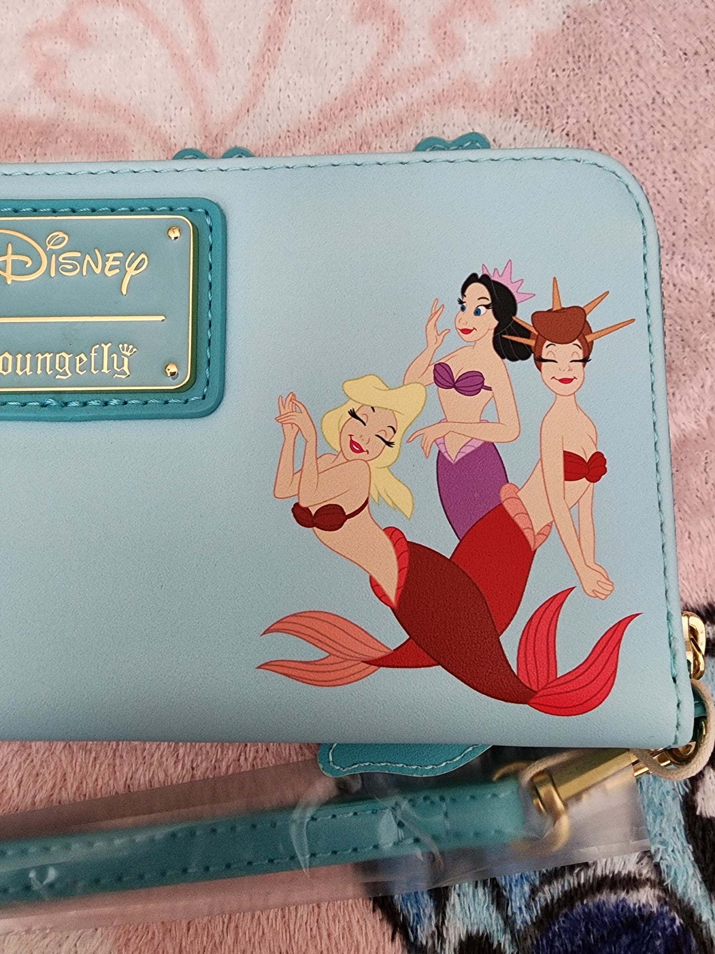 Loungefly Disney Little Mermaid Holographic Wallet