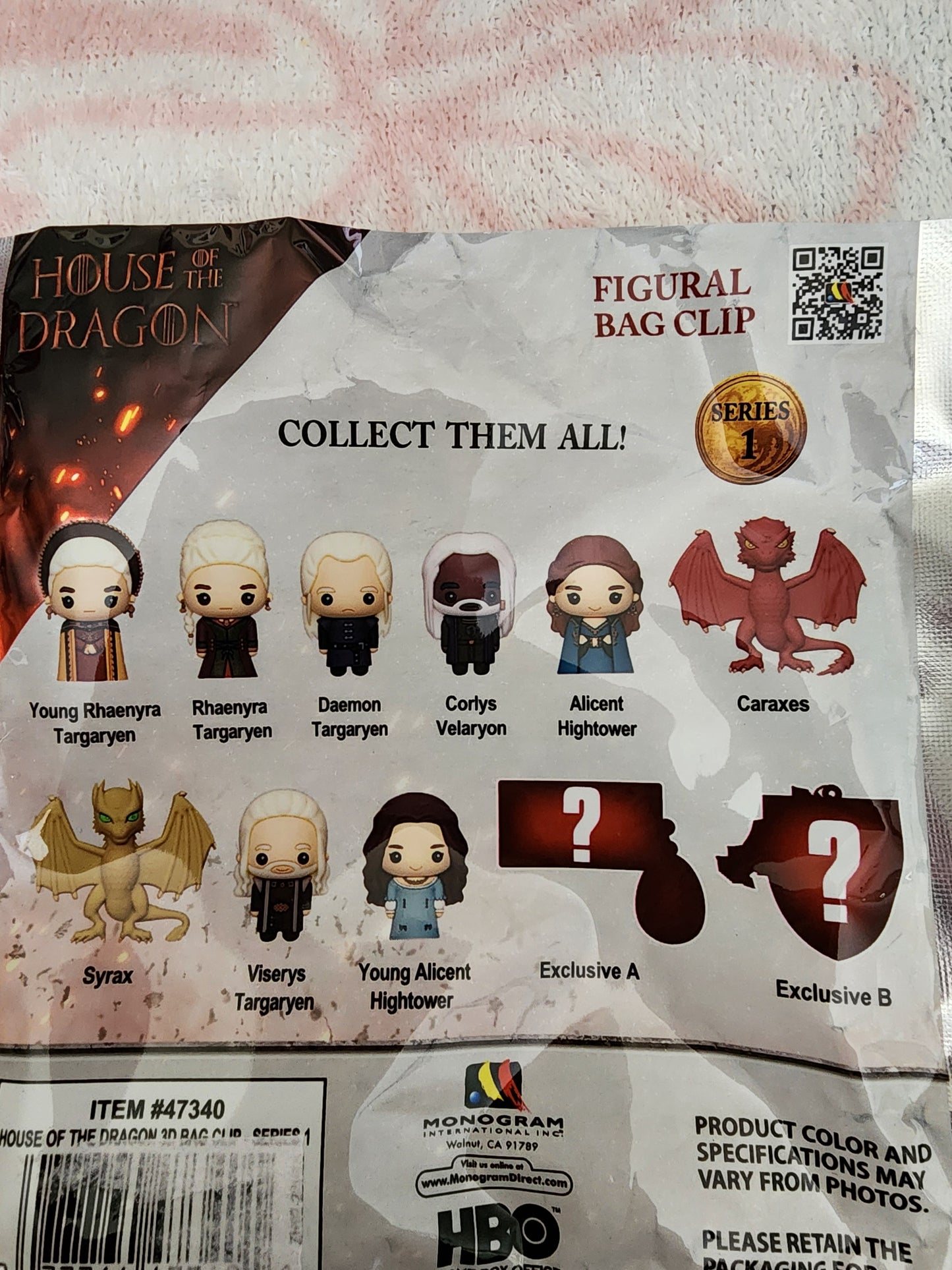 House of Dragons Mystery Bag Clips