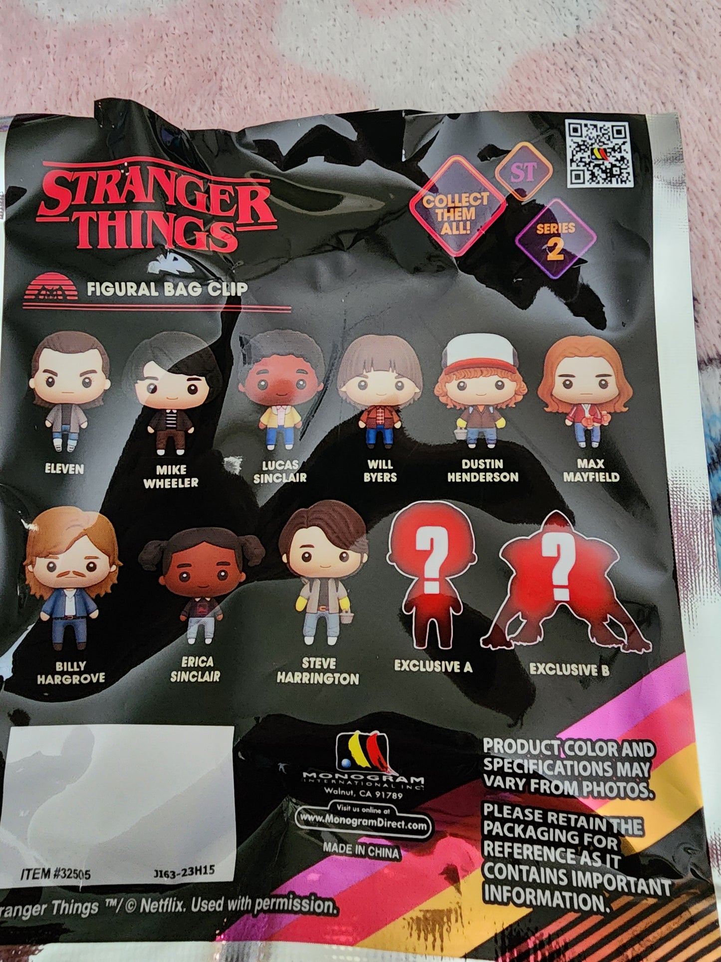 Stranger Things Exclusive Mystery Bag Clips