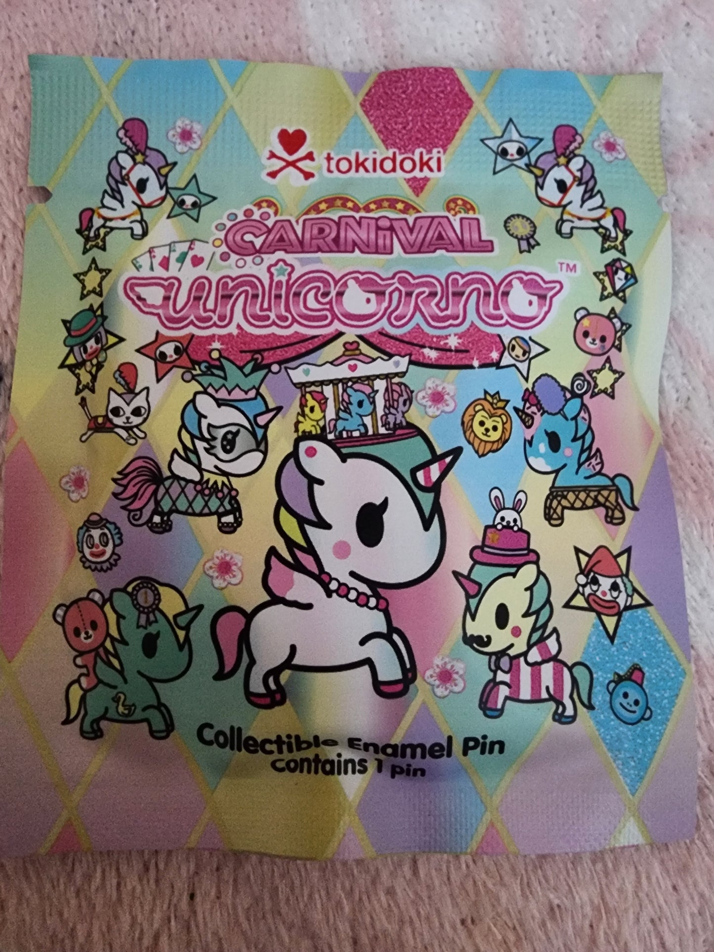 Tokidoki Unicorno Carnival Mystery Pins