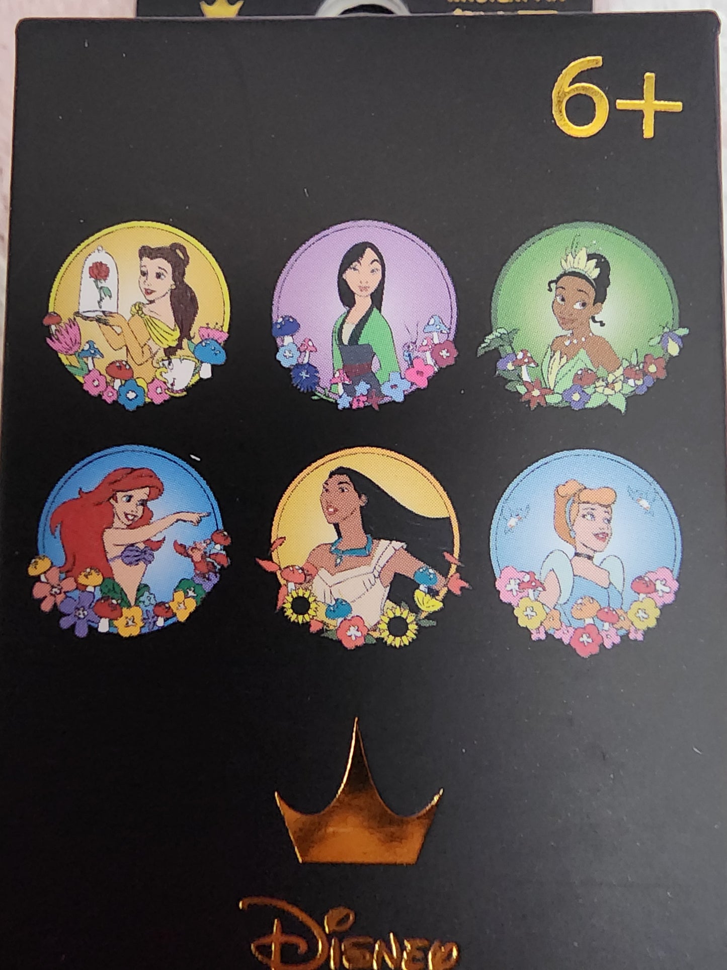 Loungefly Disney Princess Floral Mystery Pins