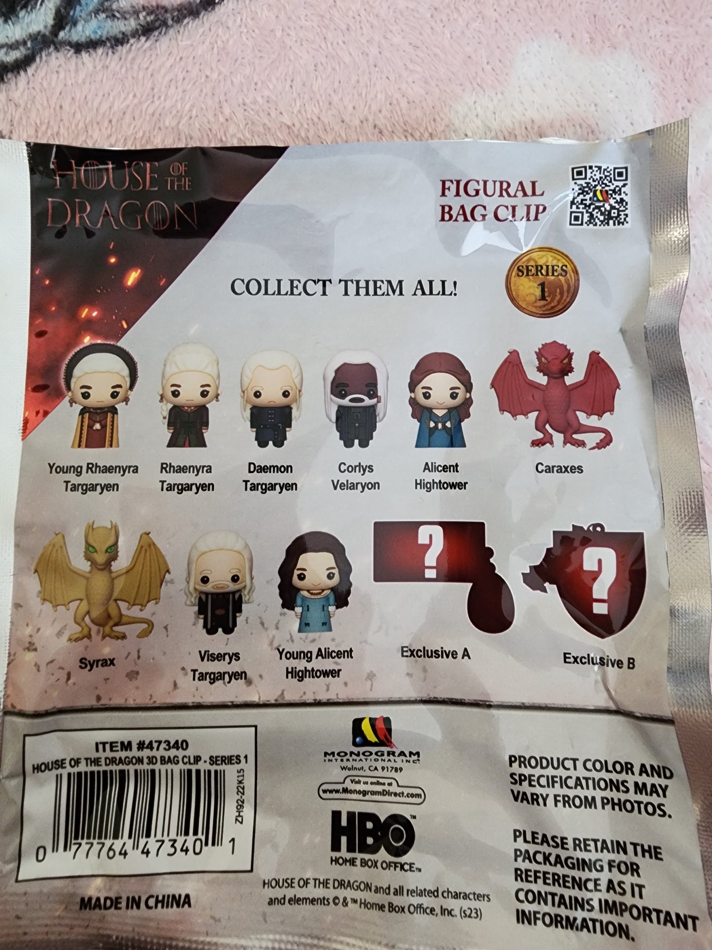 House of Dragons Mystery Bag Clips