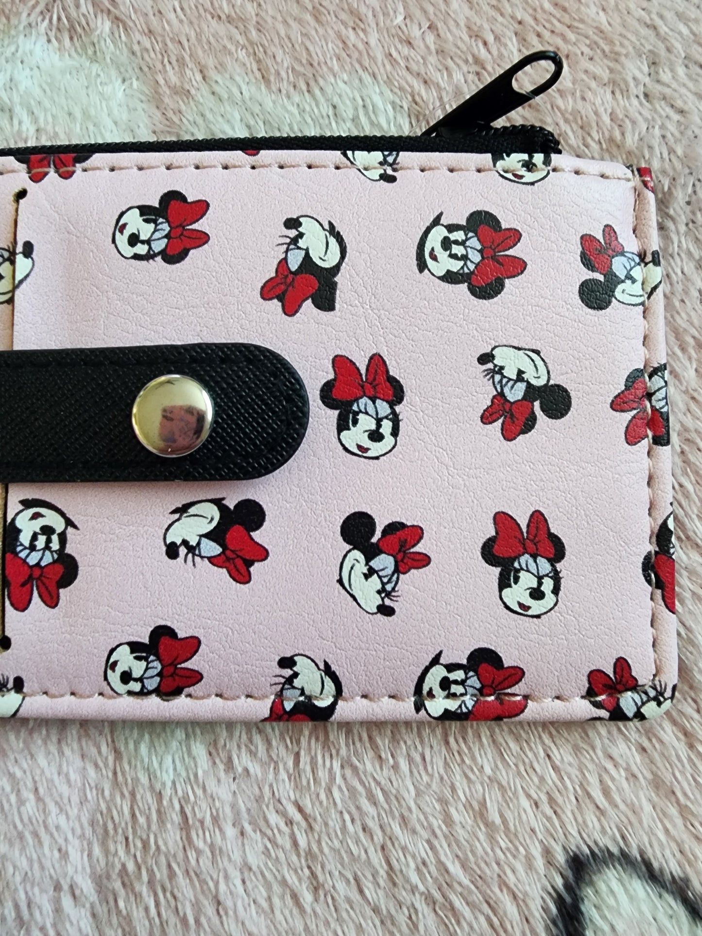 Buckle Down Disney Minnie Mouse Snap Card Holder