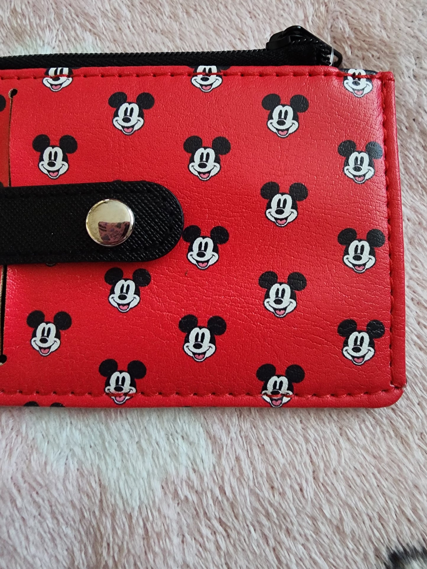 Buckle Down Disney Mickey Mouse Snap Card Holder