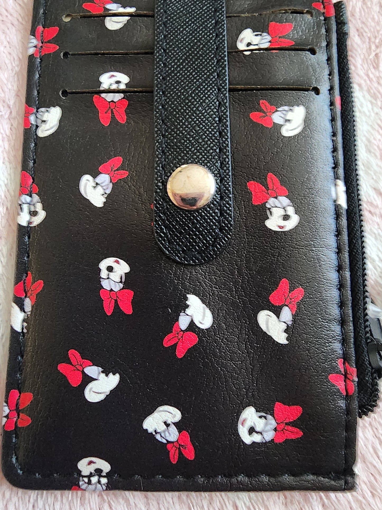 Buckle Down Disney Minnie Mouse Snap Card Holder