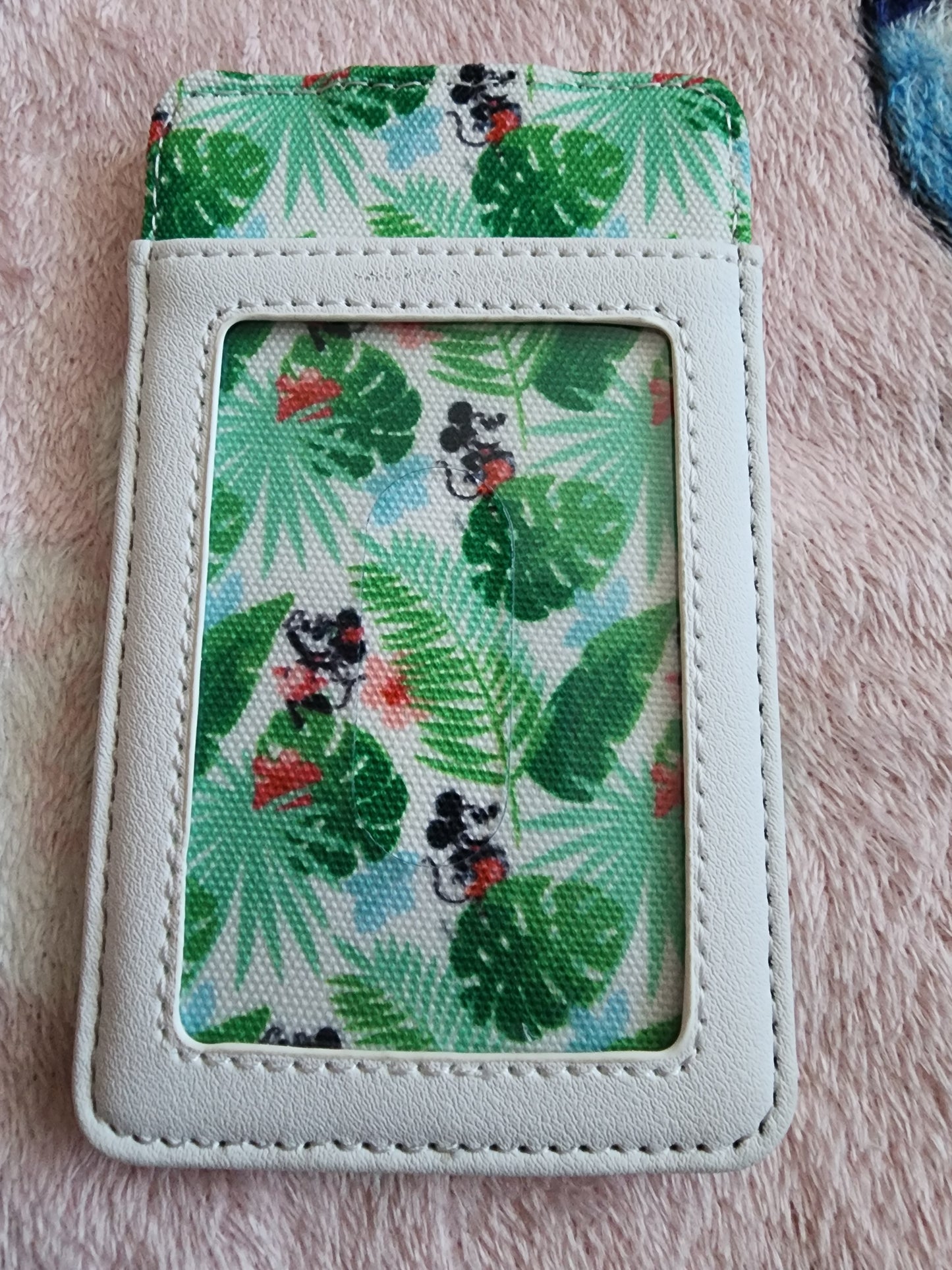 Loungefly Disney Mickey Mouse Tropical Snap Card Holder