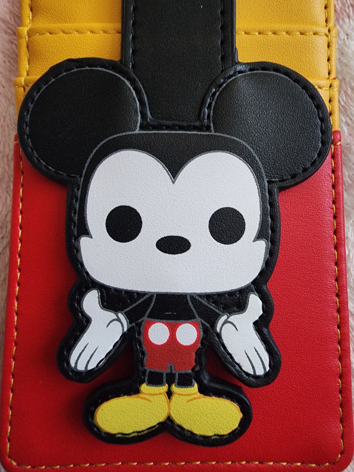 Loungefly Disney Mickey Mouse Cutie Snap Card Holder