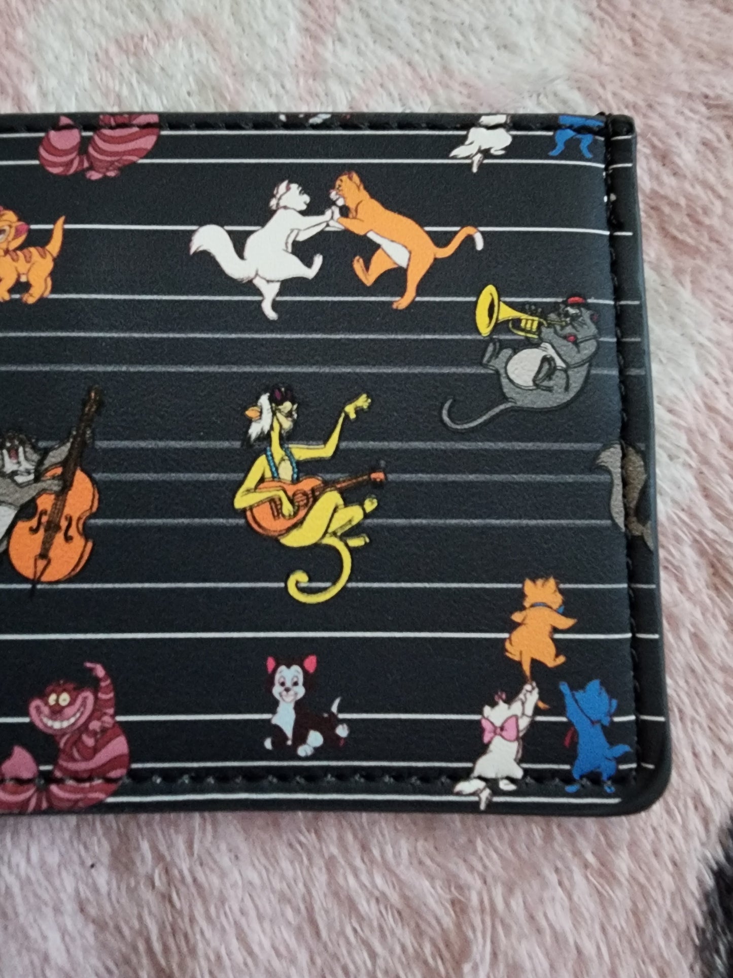 Loungefly Disney Movie Cats Card Holder