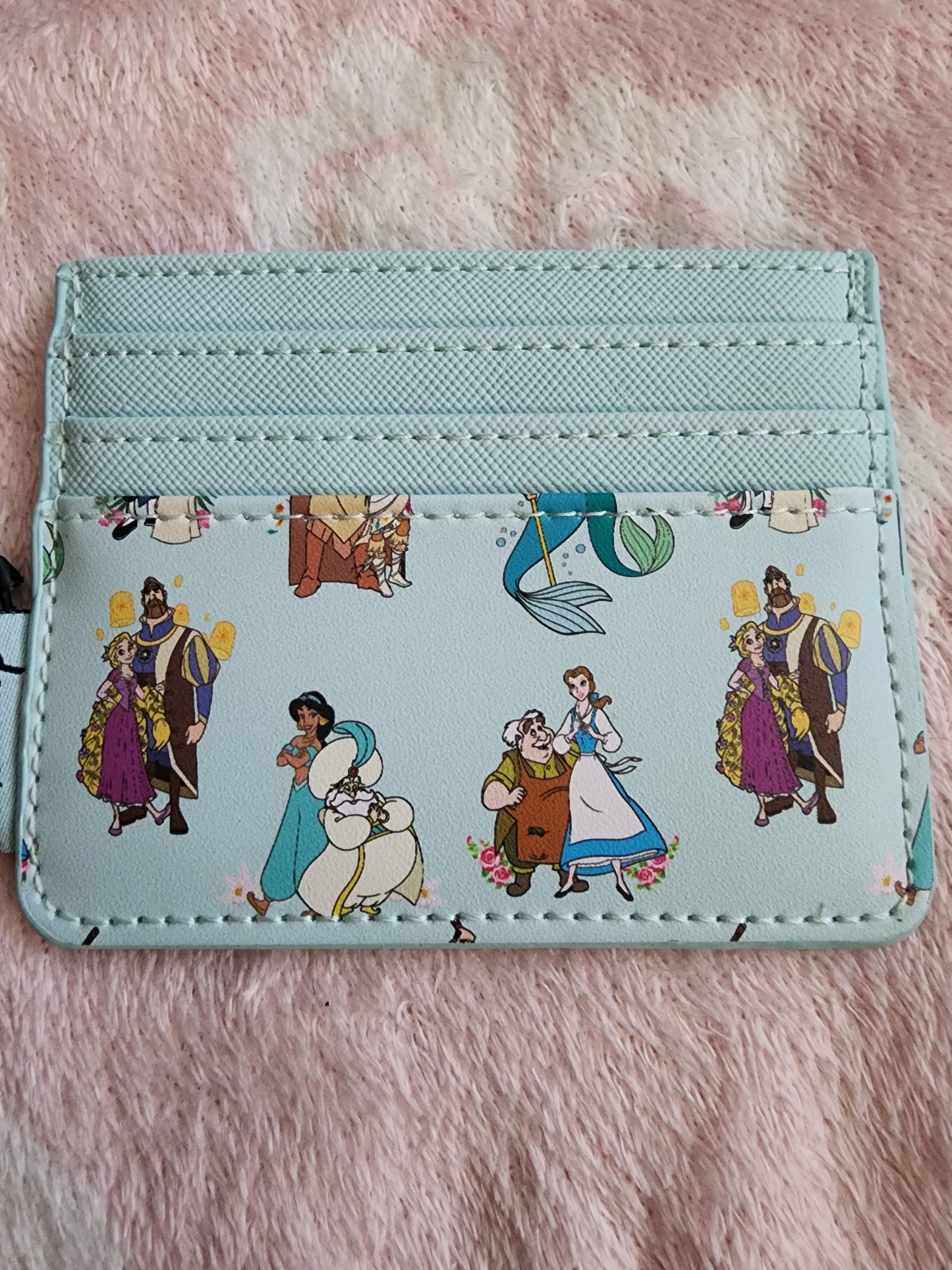 Loungefly Disney Princesses and Their Dad's Card Holder