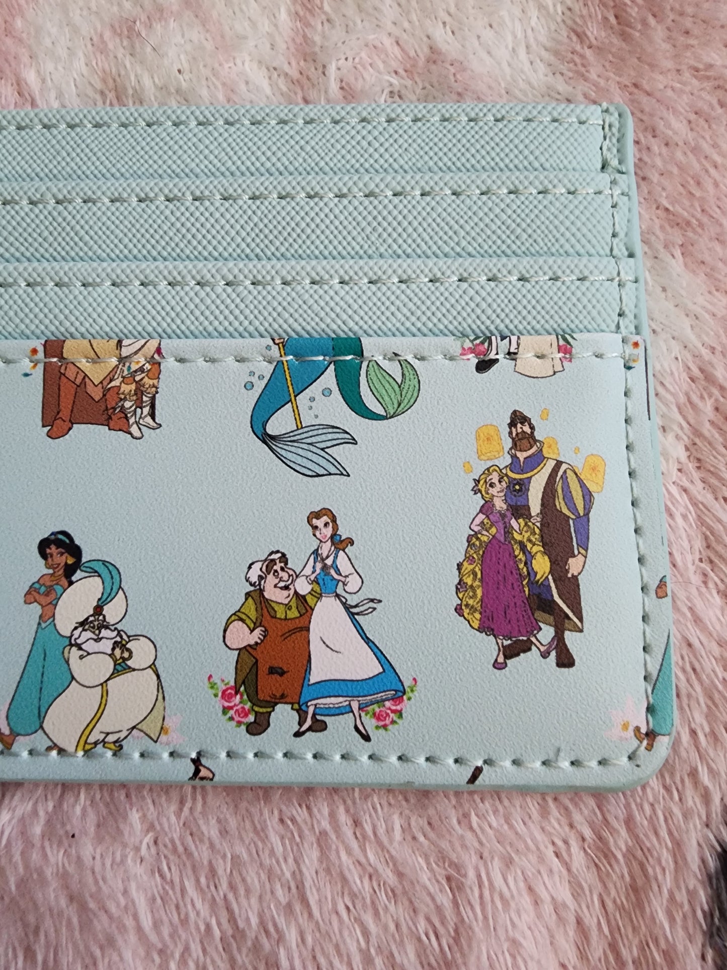 Loungefly Disney Princesses and Their Dad's Card Holder