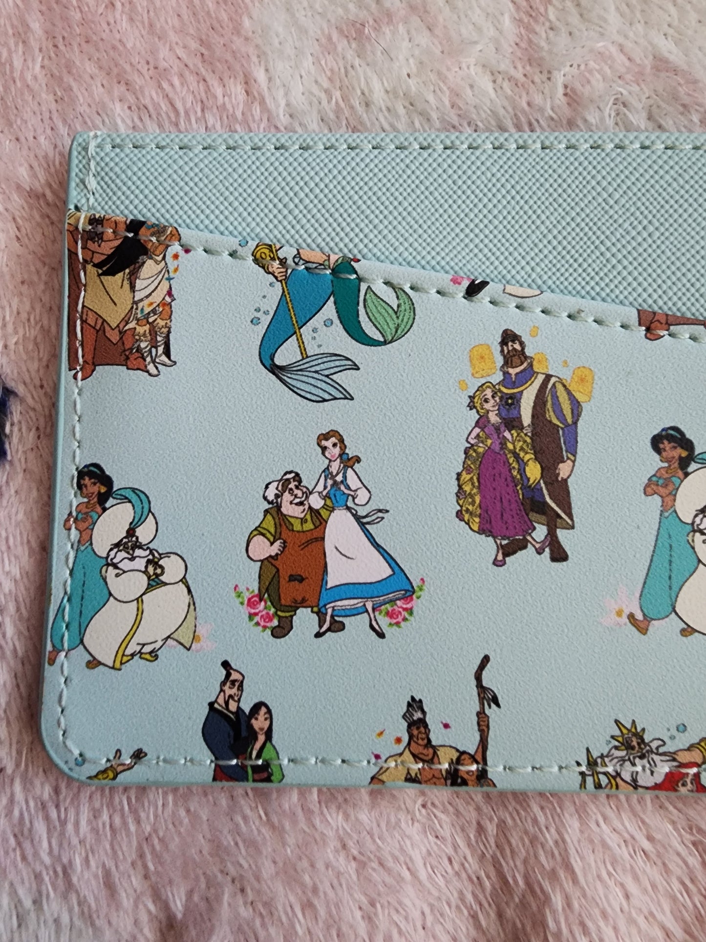 Loungefly Disney Princesses and Their Dad's Card Holder