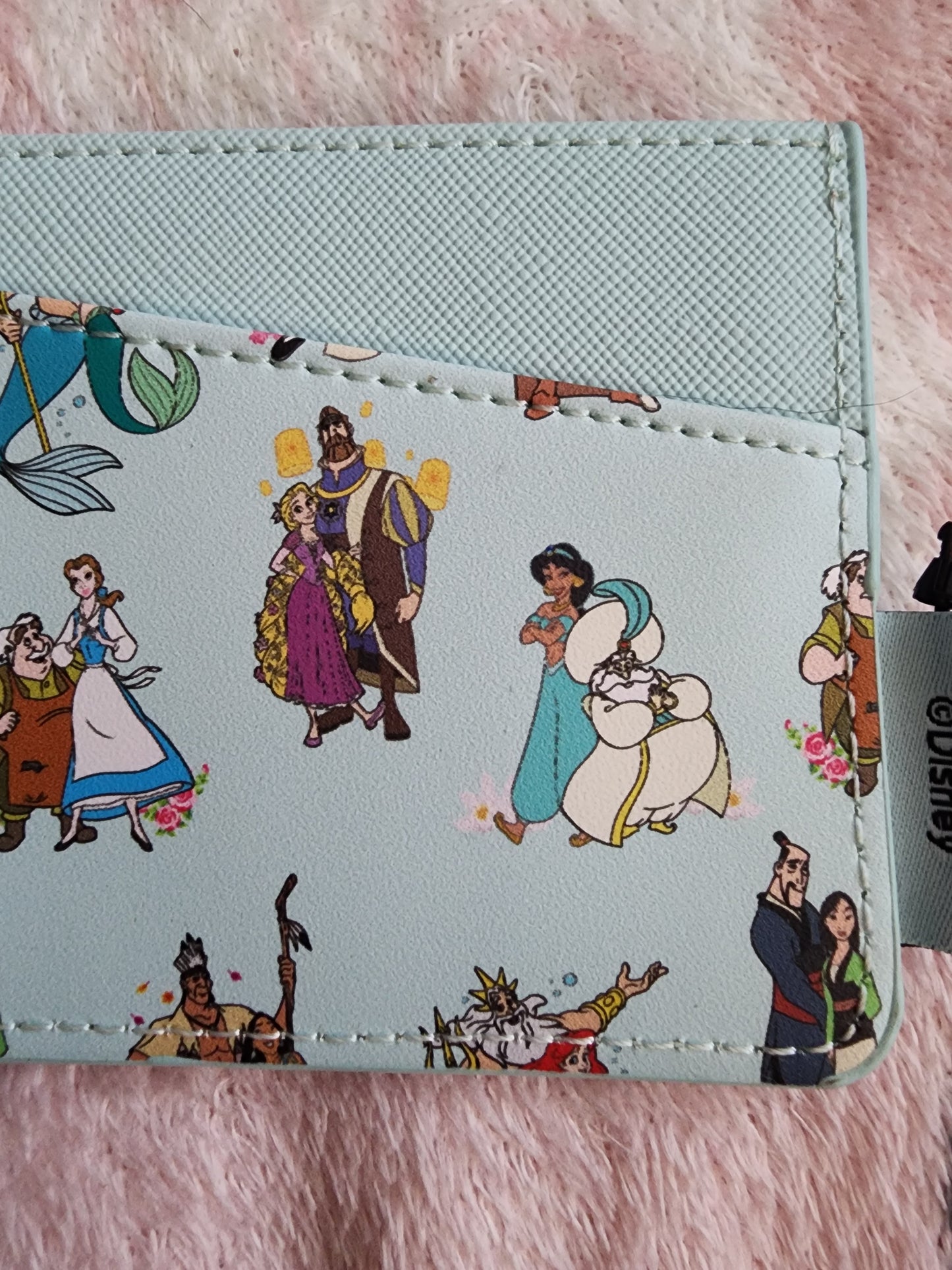 Loungefly Disney Princesses and Their Dad's Card Holder