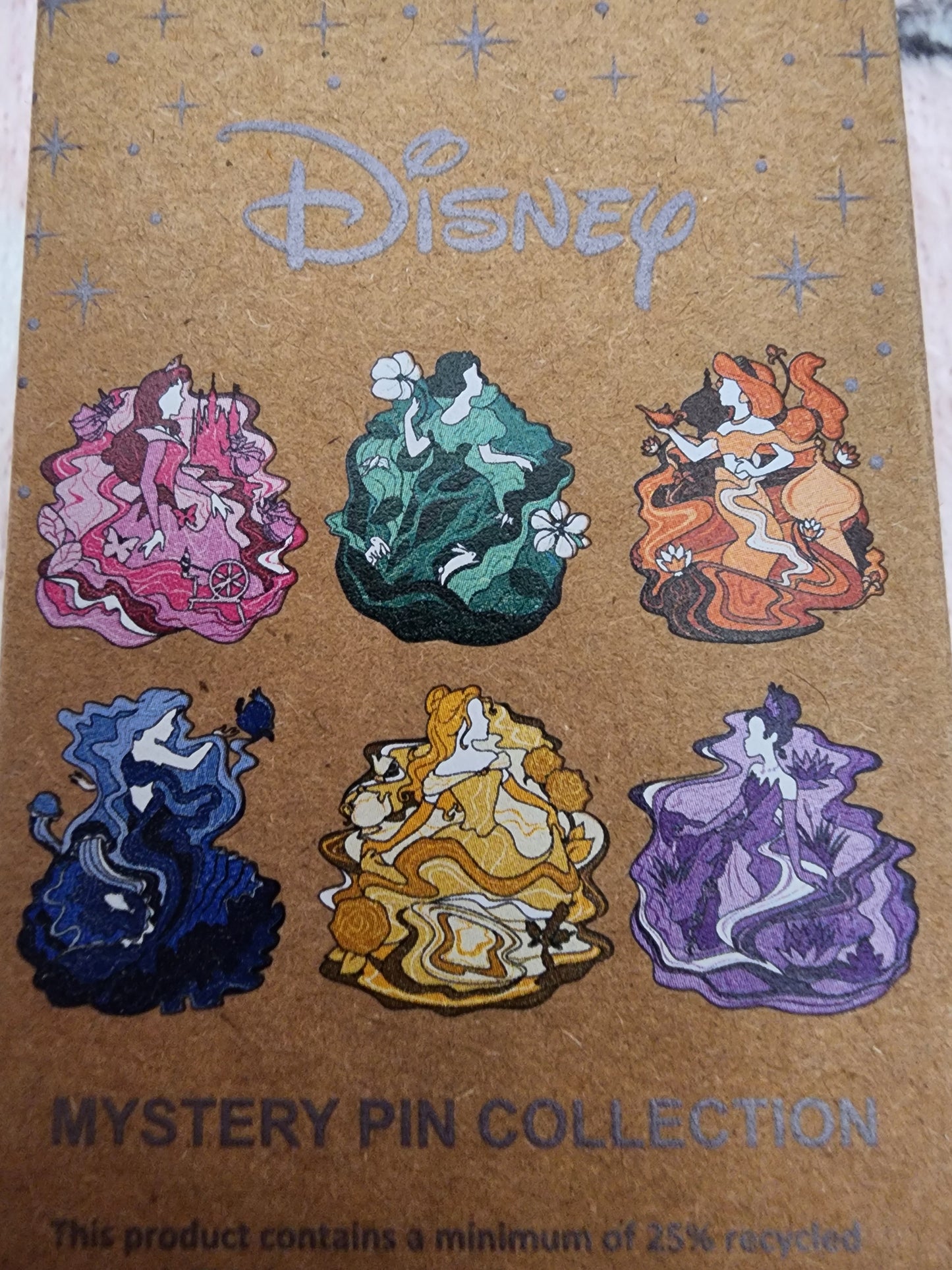 Loungefly Disney Princess Color Wave Mystery Pins