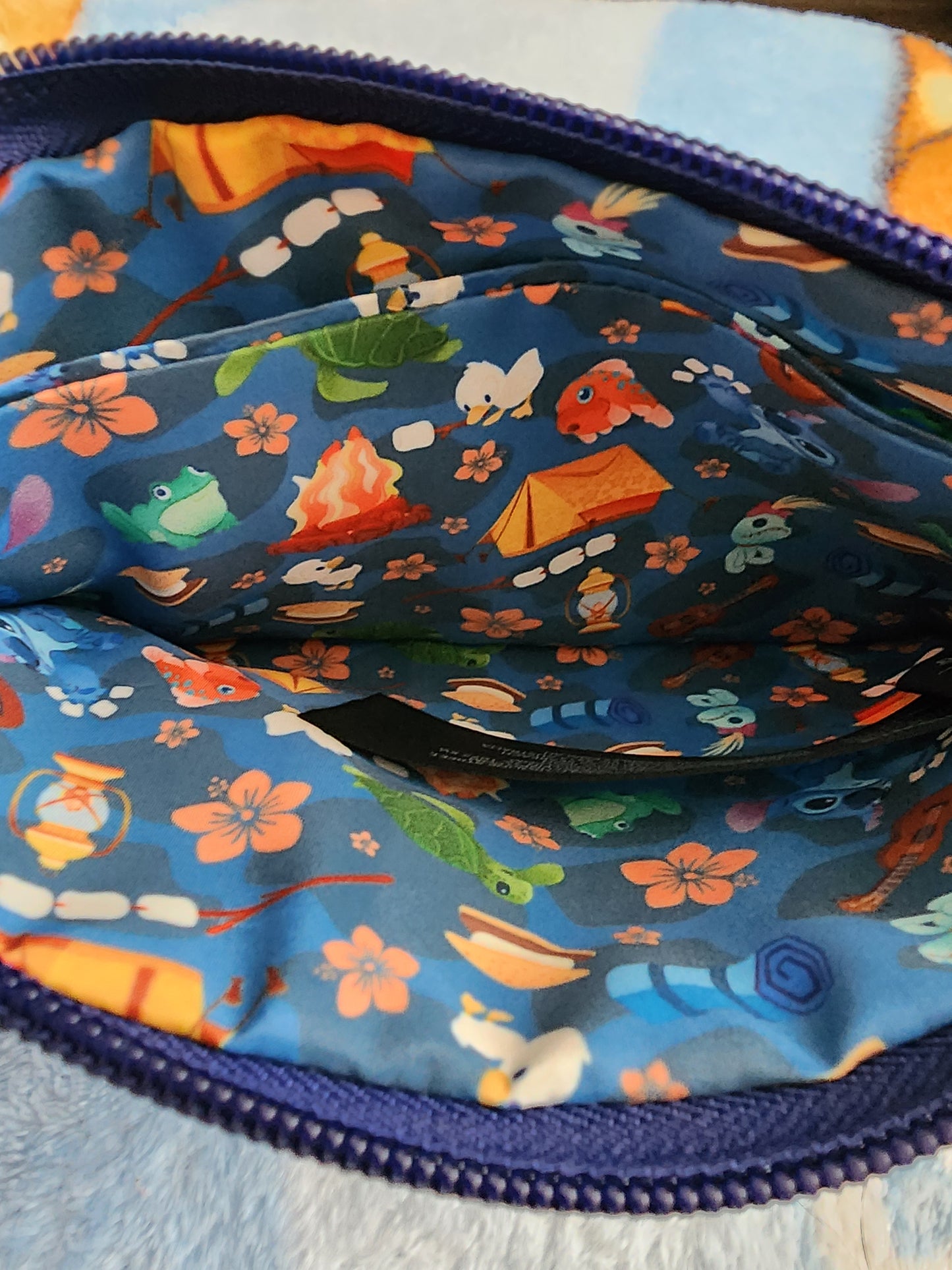 Loungefly Disney Stitch Camping Cuties Wristlet