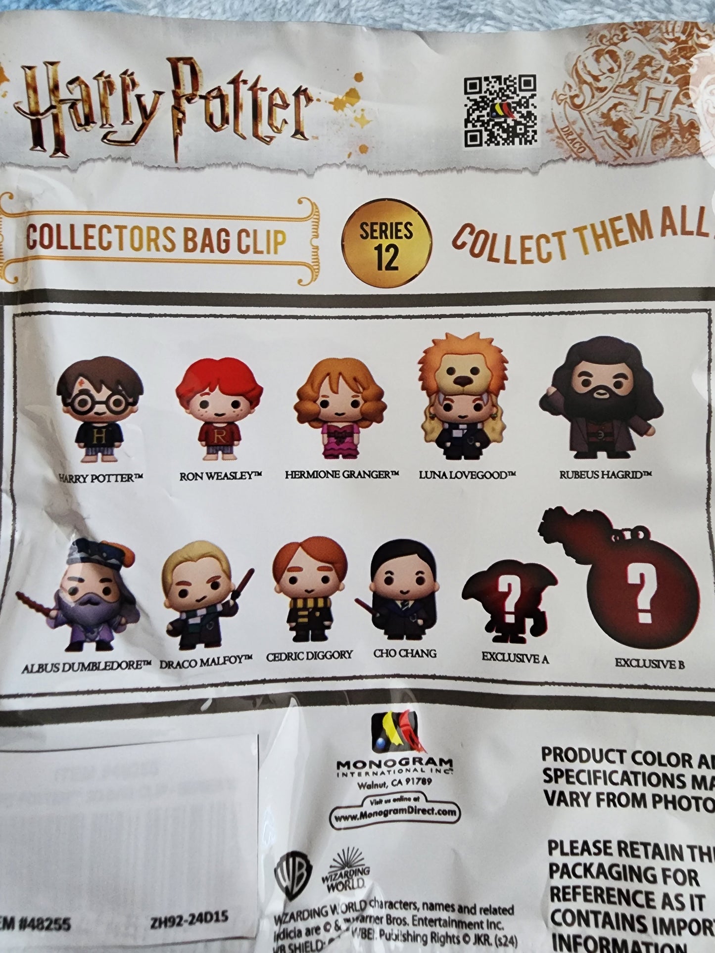 Harry Potter Series 12 Exclusive Mystery Bag Clips