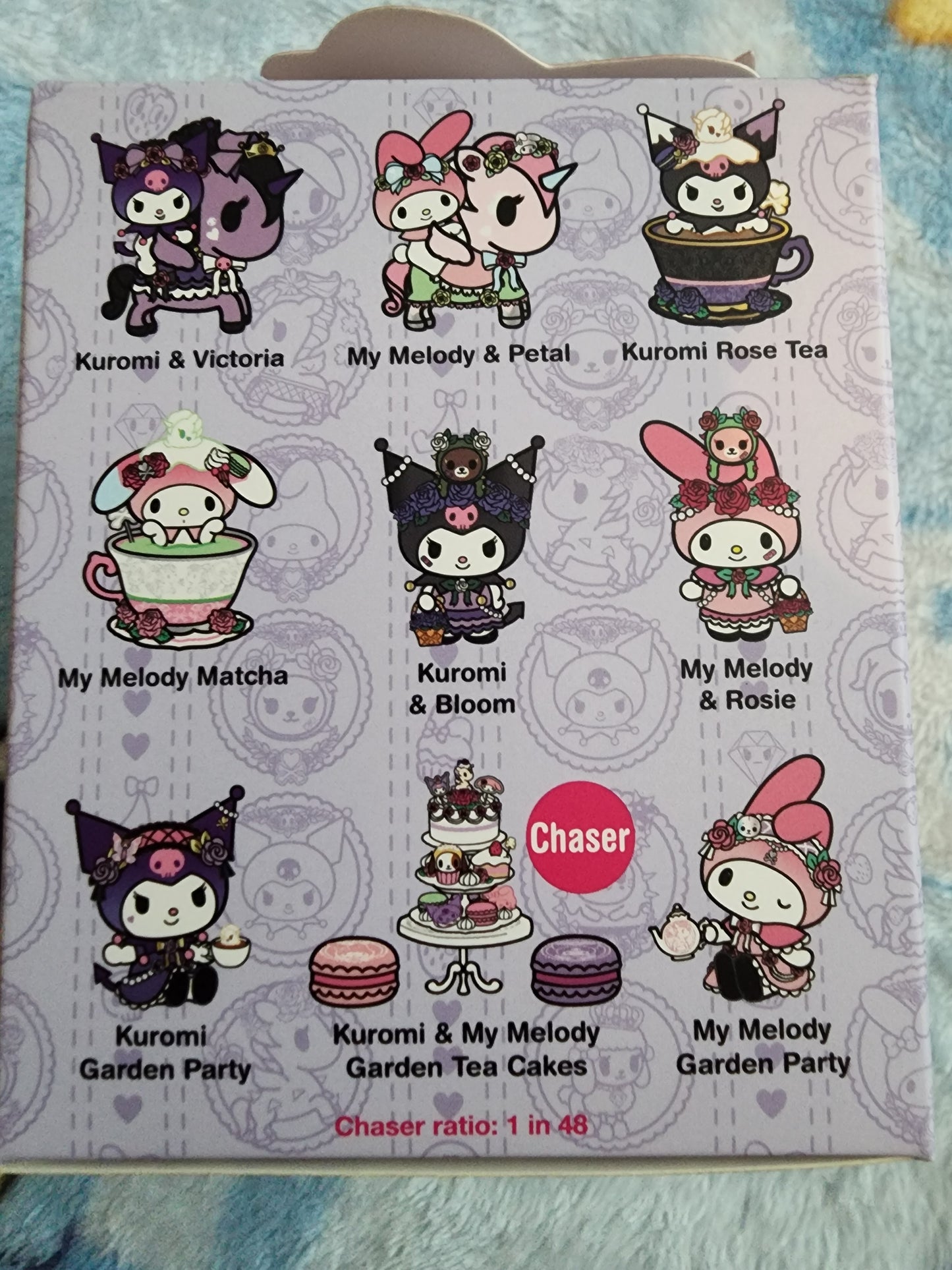 Tokidoki Kuromi and My Melody Tea Time Mystery Figures