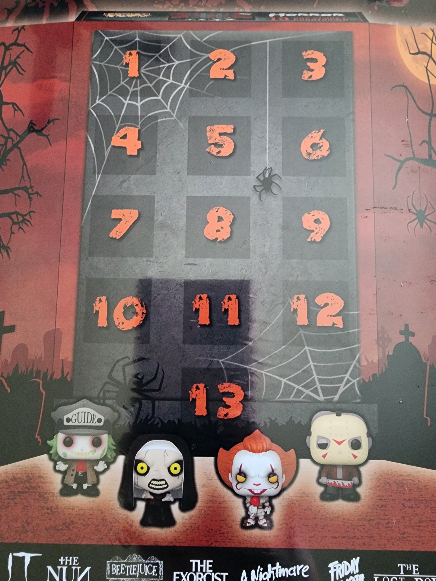 Funko Horror 13 Day Spooky Countdown Advent Calendar