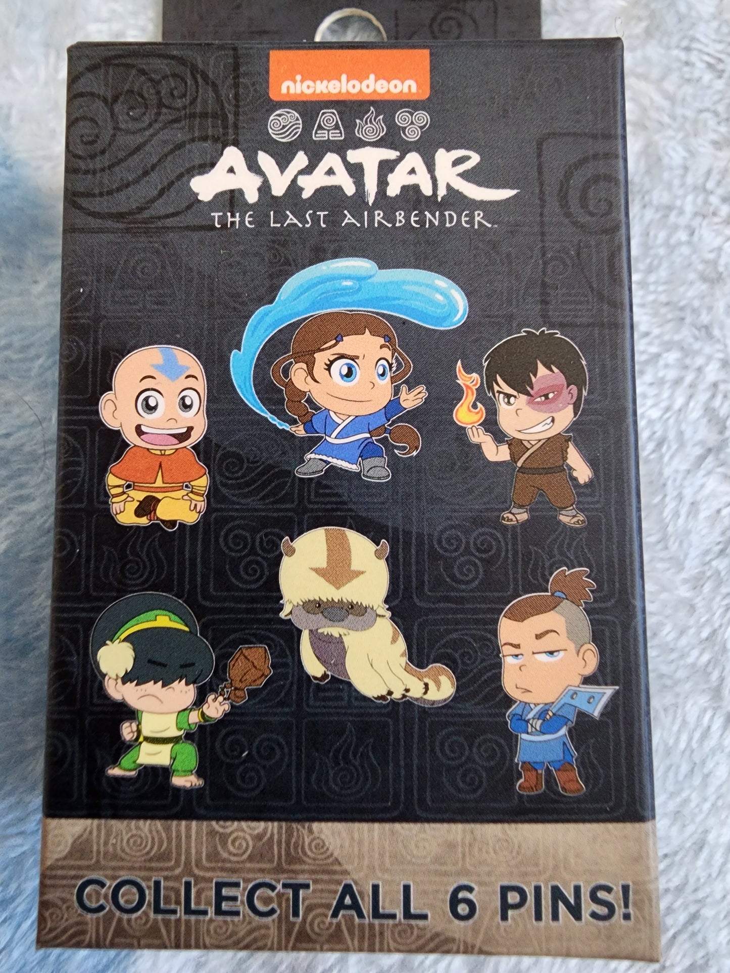 Nickelodeon Advatar the Last Airbender Chibi Mystery Pins