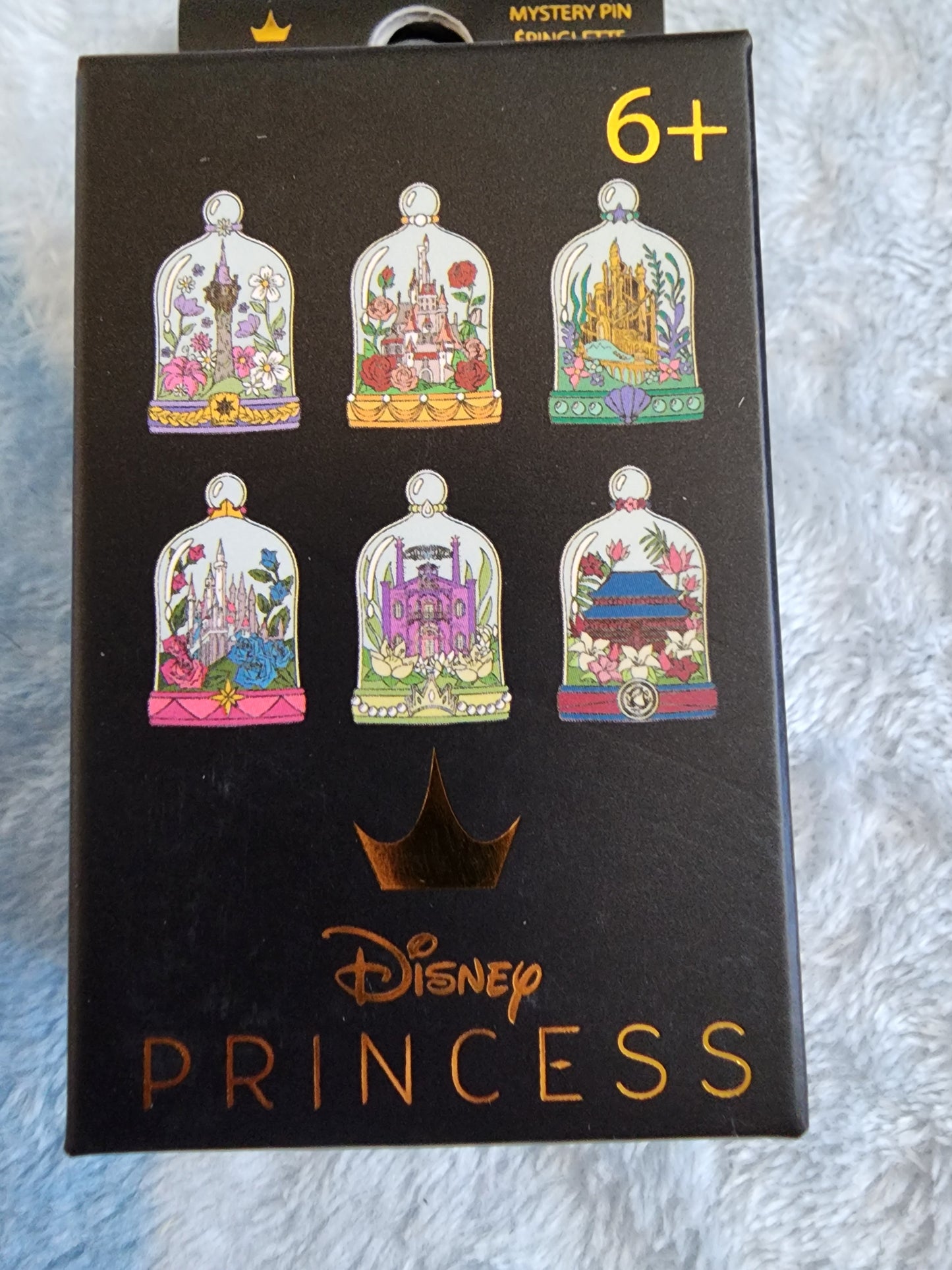 Loungefly Disney Princess Terrarium Castle Mystery Pins