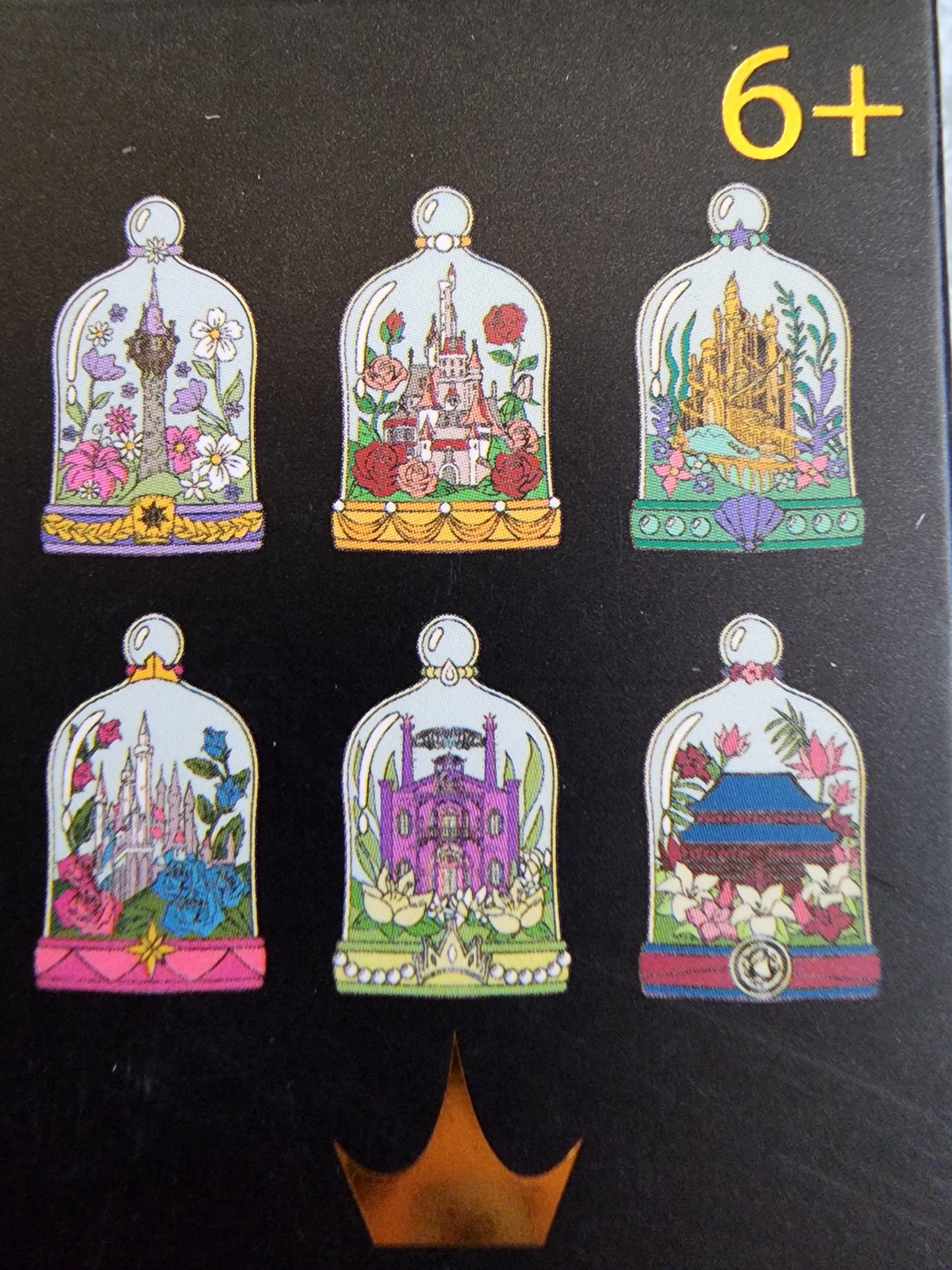 Loungefly Disney Princess Terrarium Castle Mystery Pins