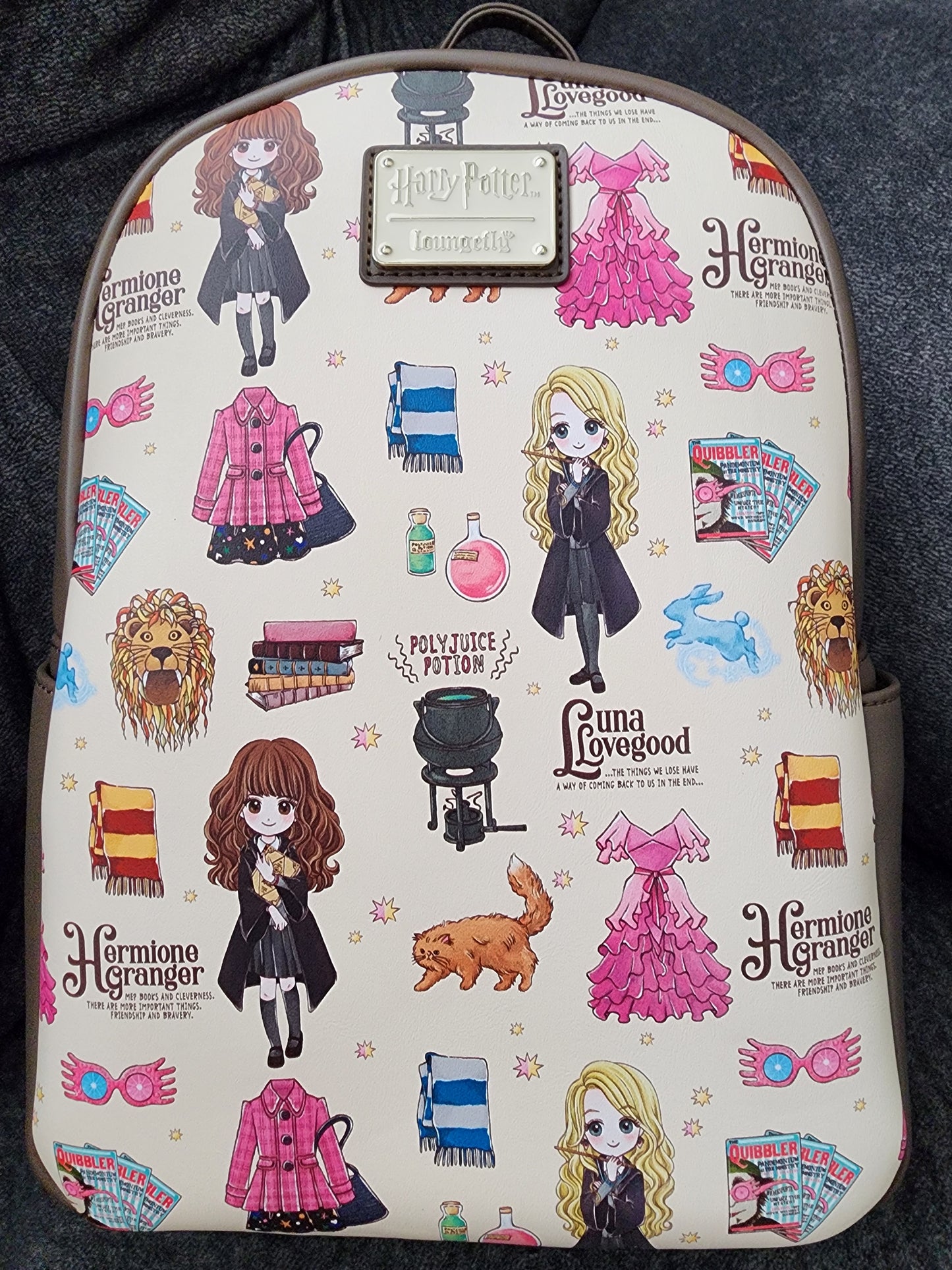Loungefly Harry Potter Hermione and Luna Backpack