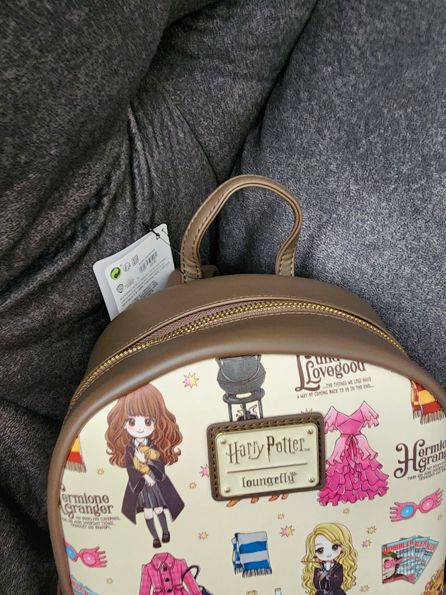 Loungefly Harry Potter Hermione and Luna Backpack