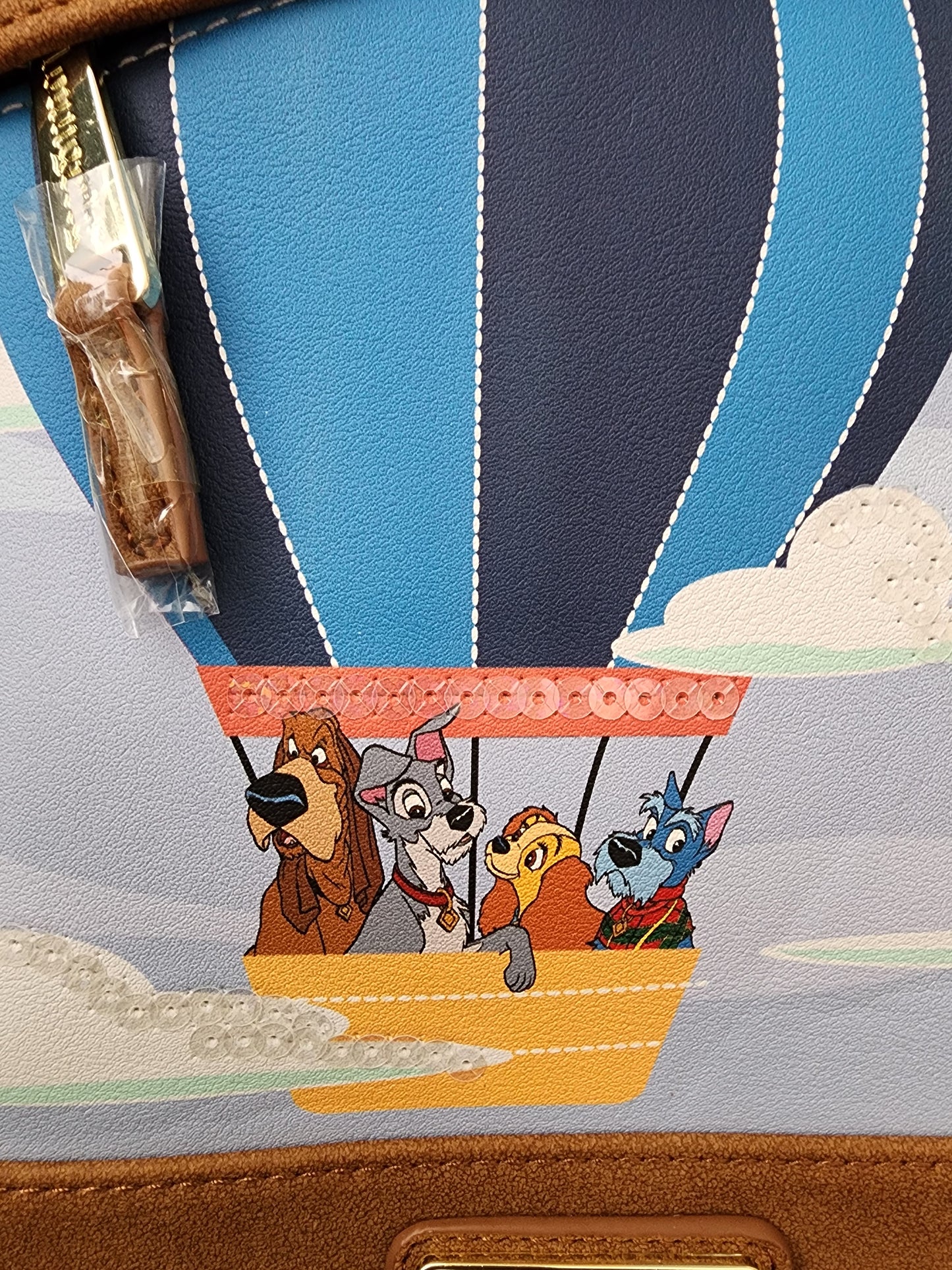 Loungefly Disney Movie Dogs Hot Air Balloon Backpack