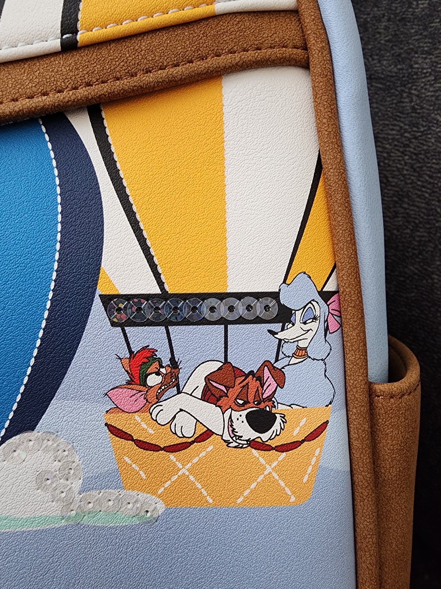 Loungefly Disney Movie Dogs Hot Air Balloon Backpack