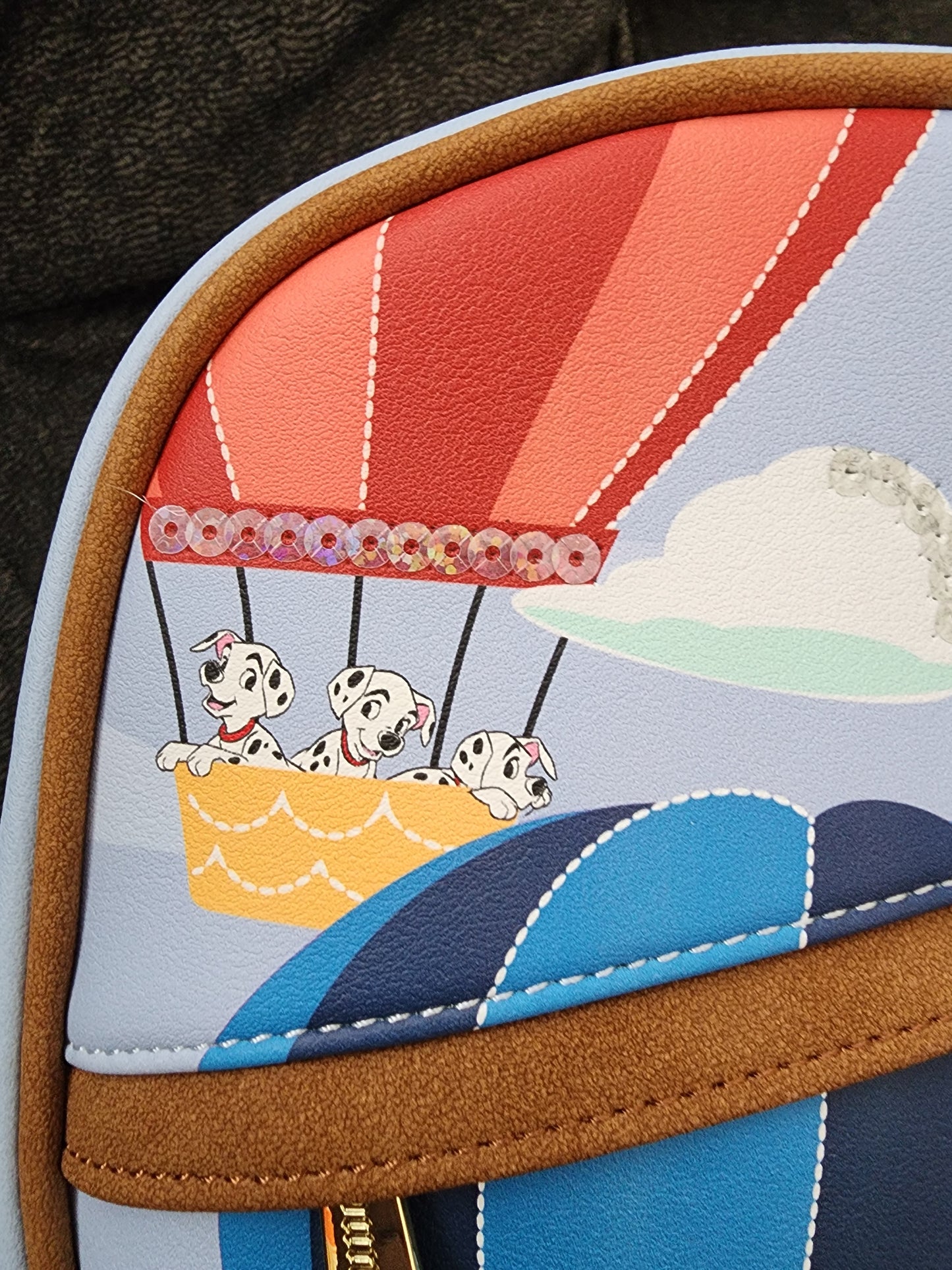 Loungefly Disney Movie Dogs Hot Air Balloon Backpack