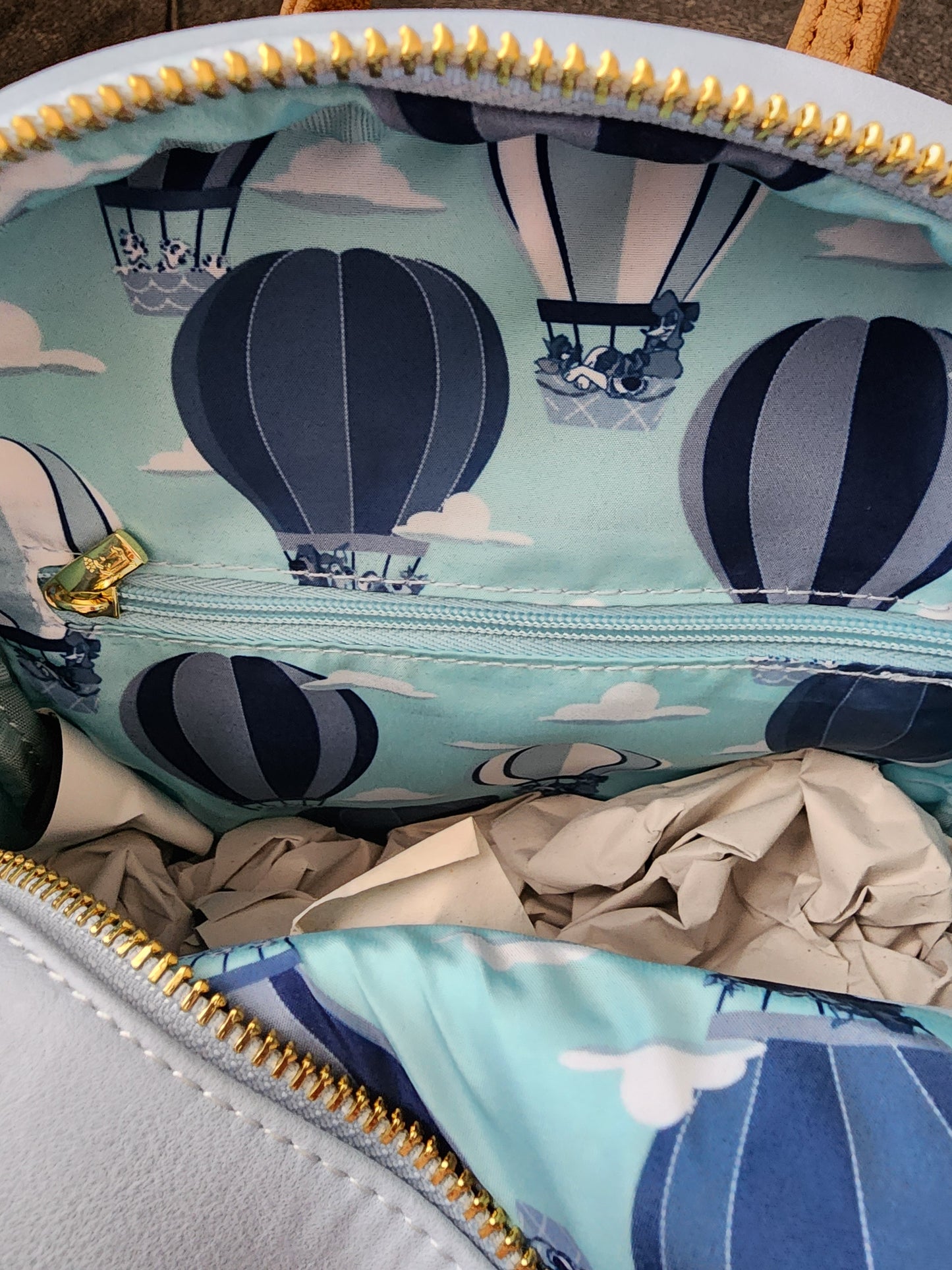 Loungefly Disney Movie Dogs Hot Air Balloon Backpack