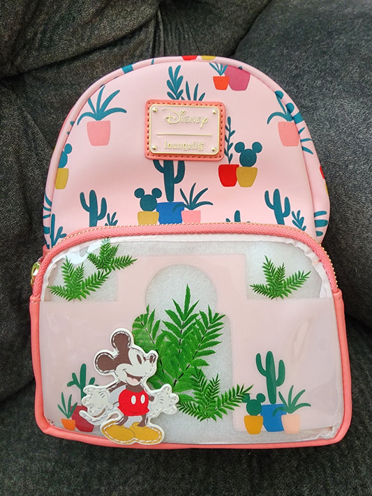 Loungefly Disney Mickey Mouse South Western Cactus Backpack