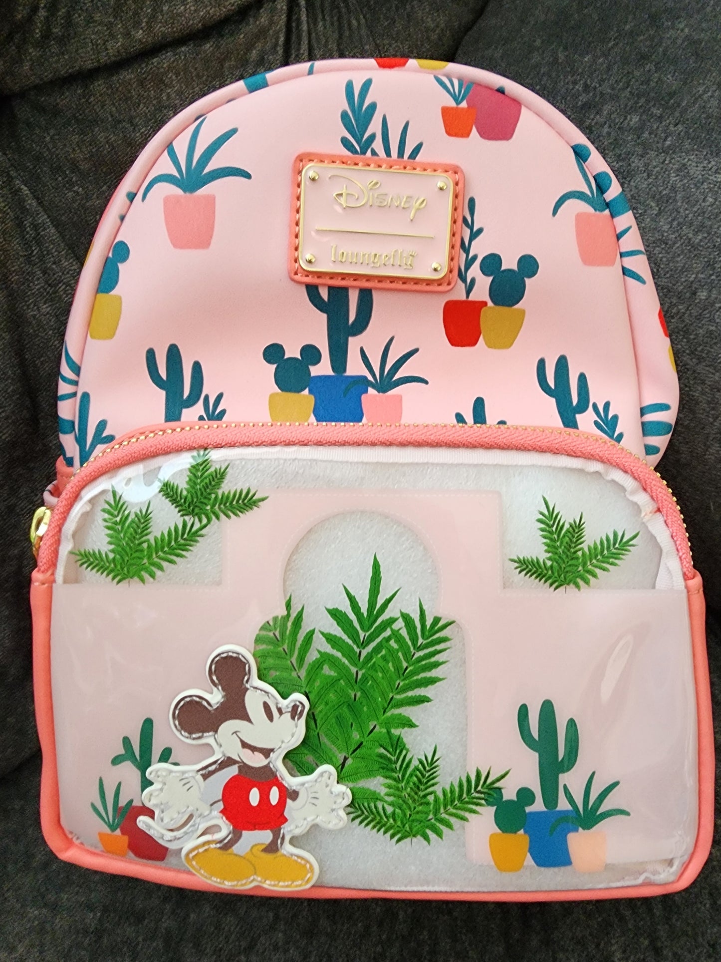 Loungefly Disney Mickey Mouse South Western Cactus Backpack